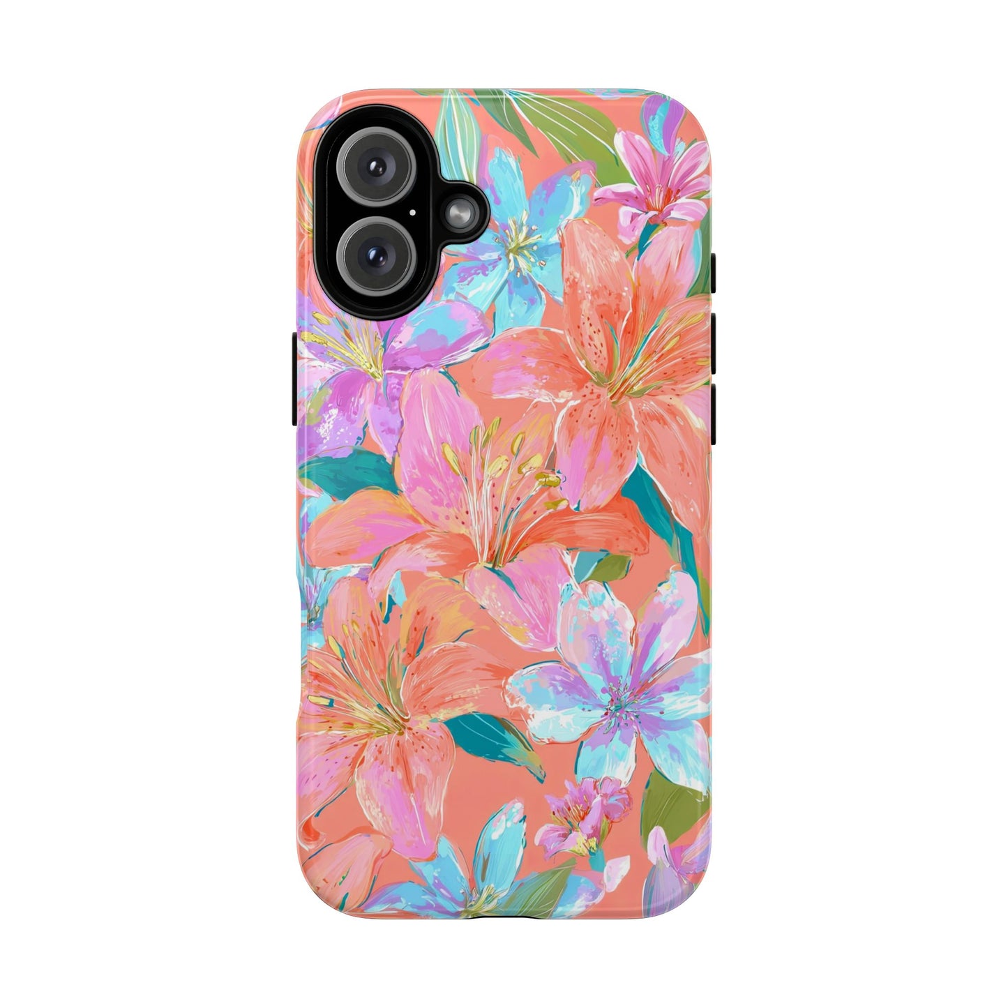 Coral Floral Burst