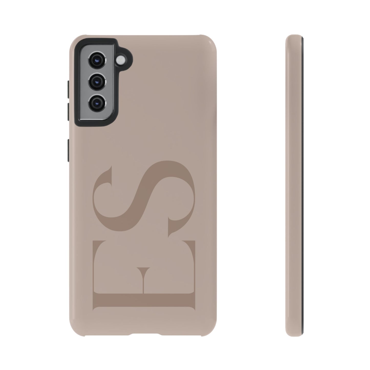 Latte Custom Initials Phone Case