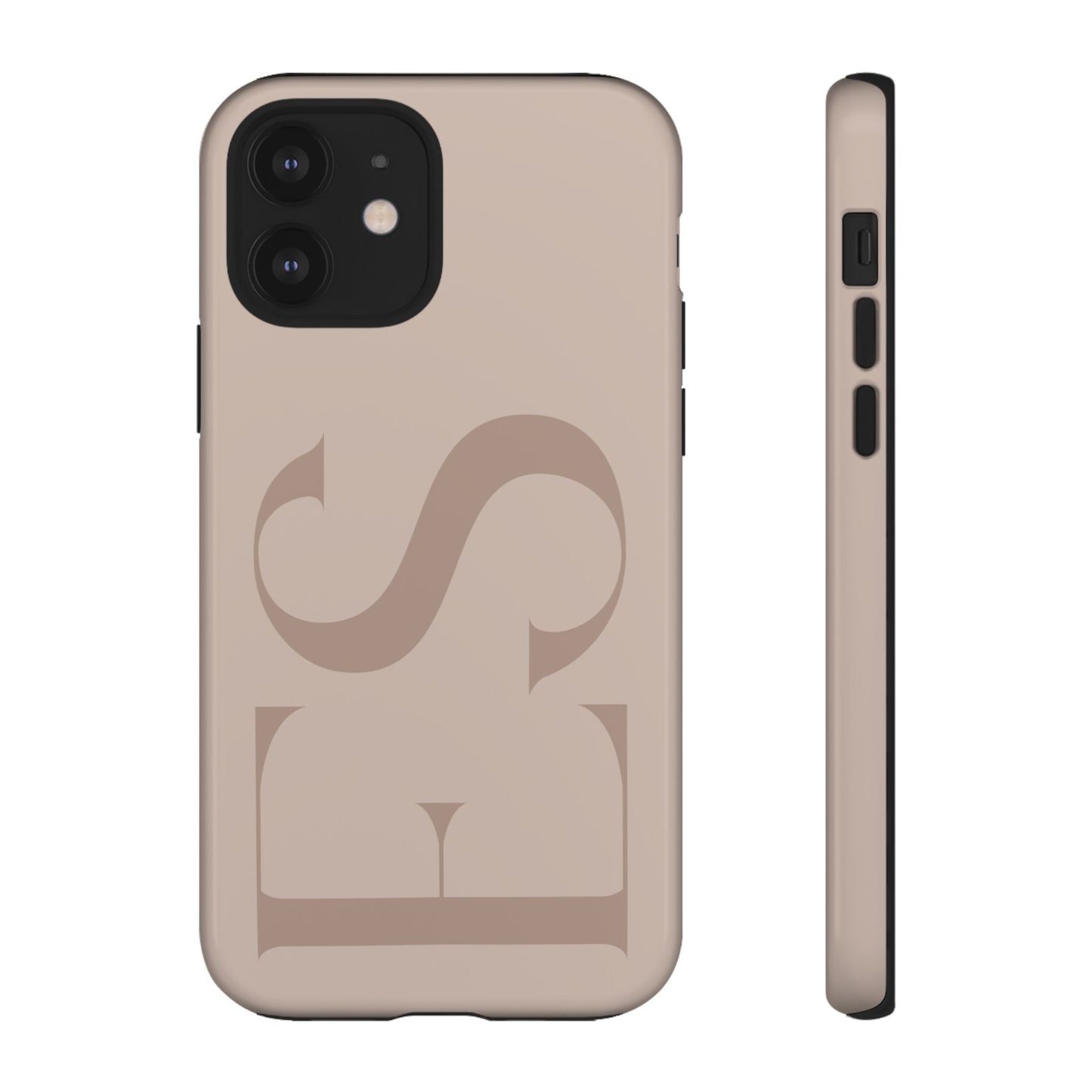Latte Custom Initials Phone Case