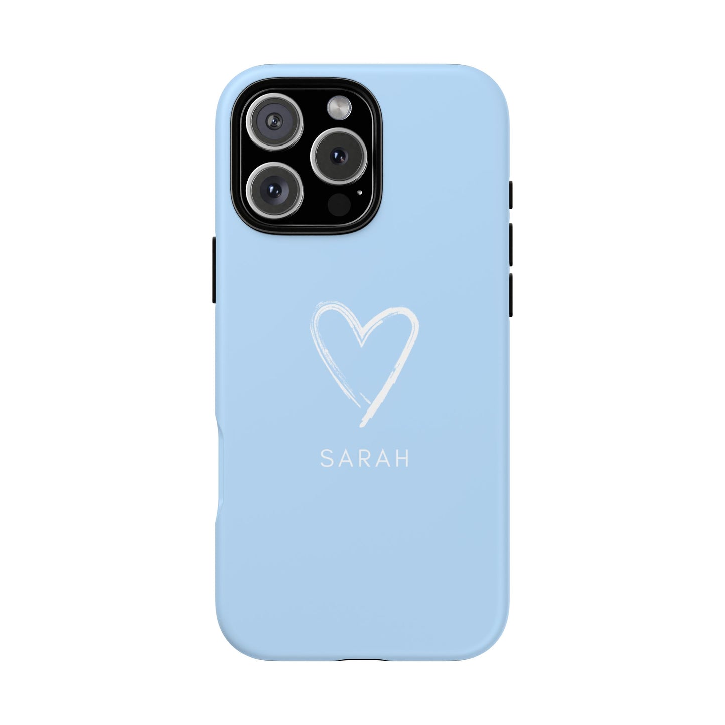 Blue Heart Personalised Phone Case
