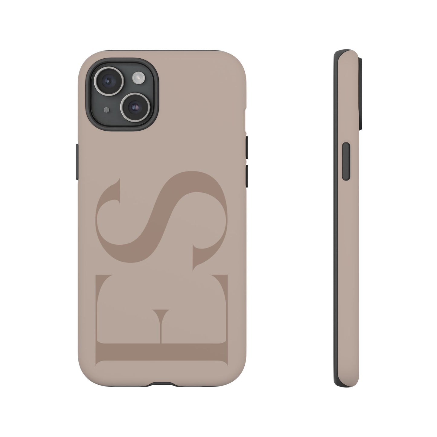 Latte Custom Initials Phone Case