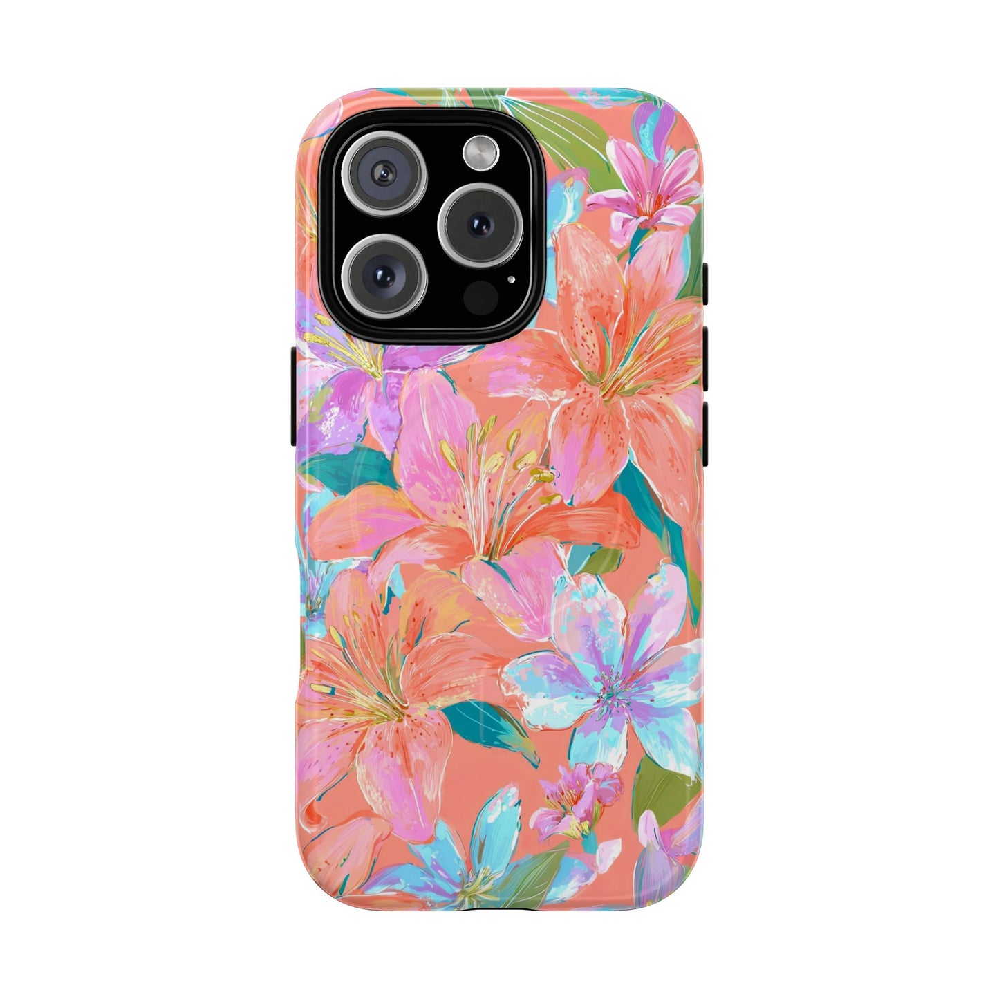 Coral Floral Burst - MagSafe