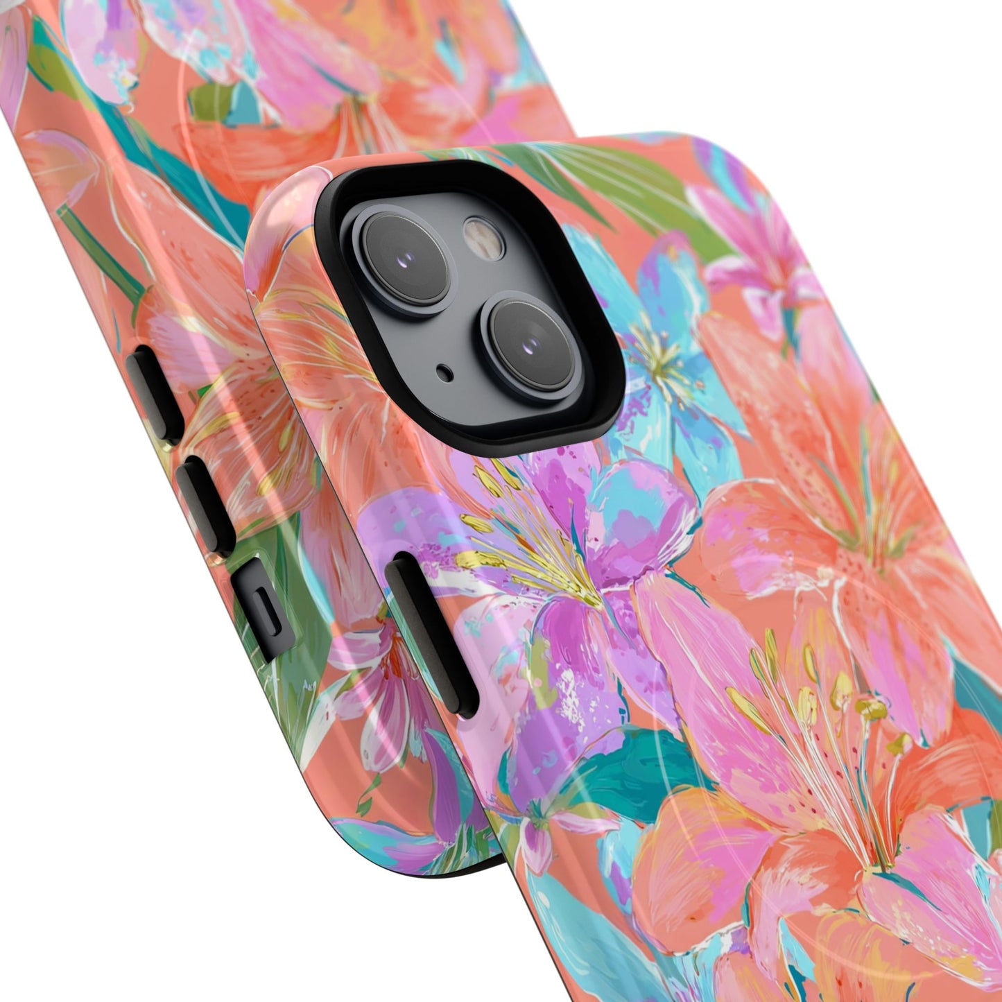 Coral Floral Burst - MagSafe