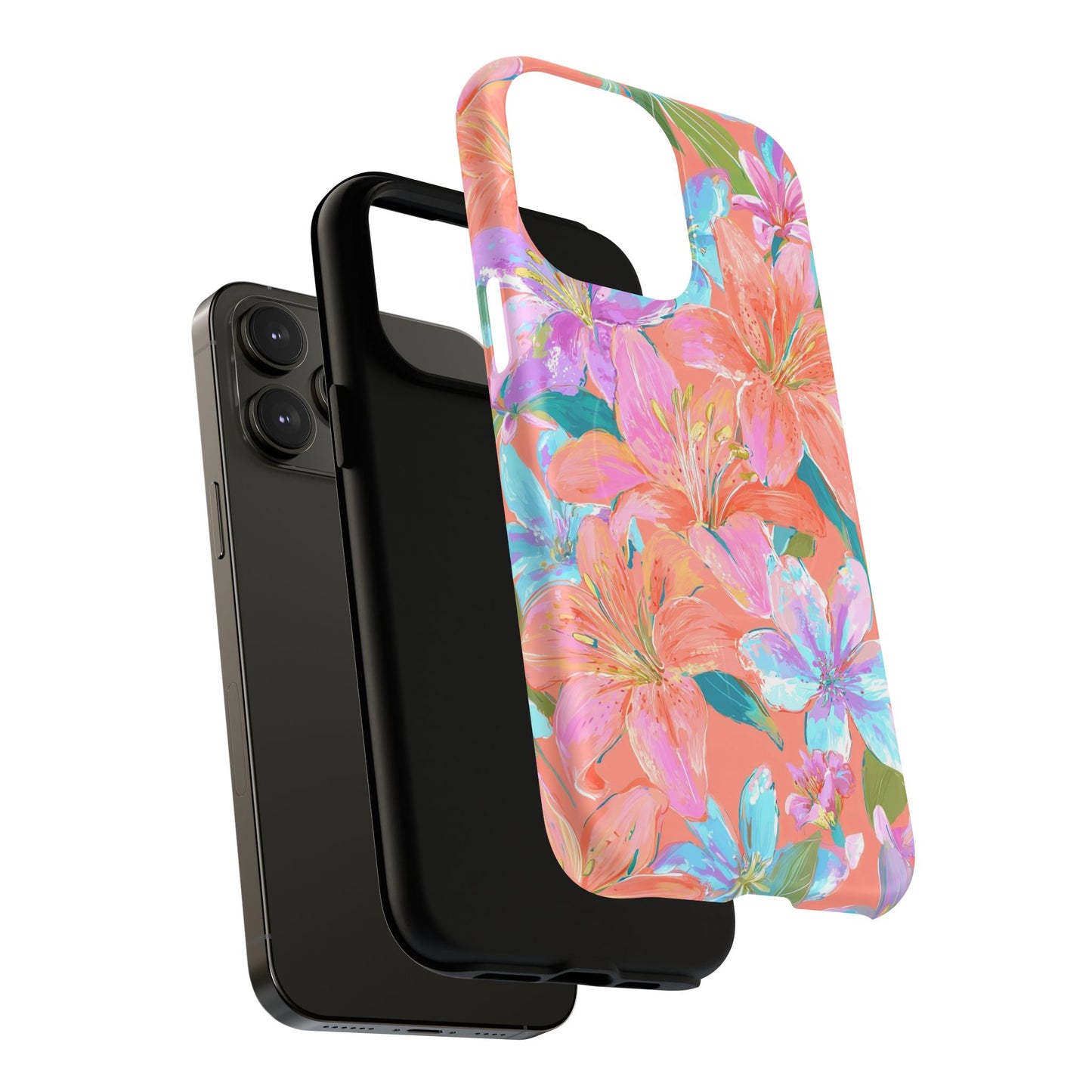 Coral Floral Burst - MagSafe