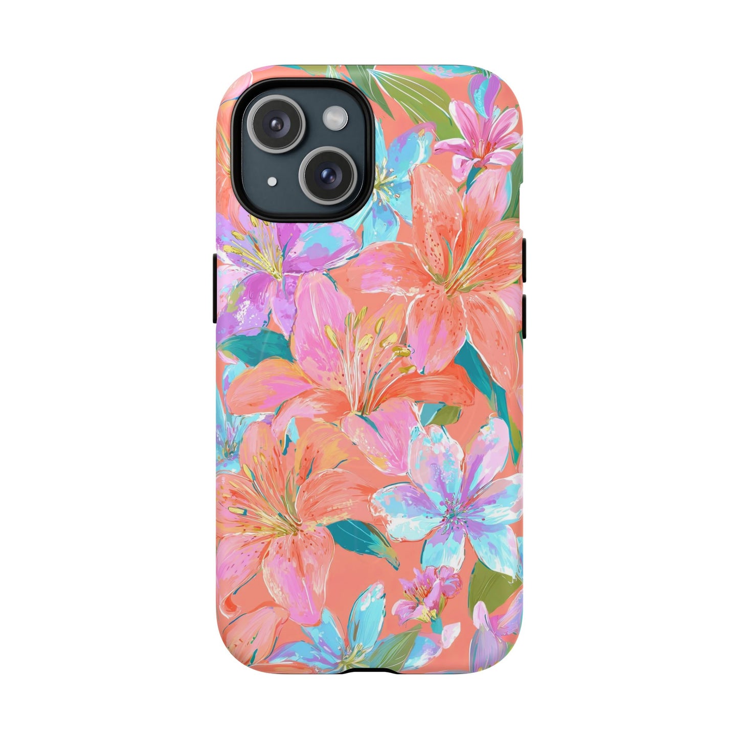 Coral Floral Burst - MagSafe