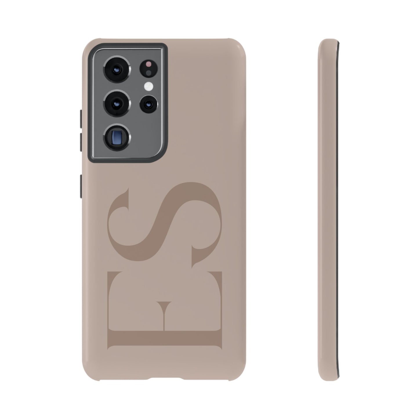 Latte Custom Initials Phone Case