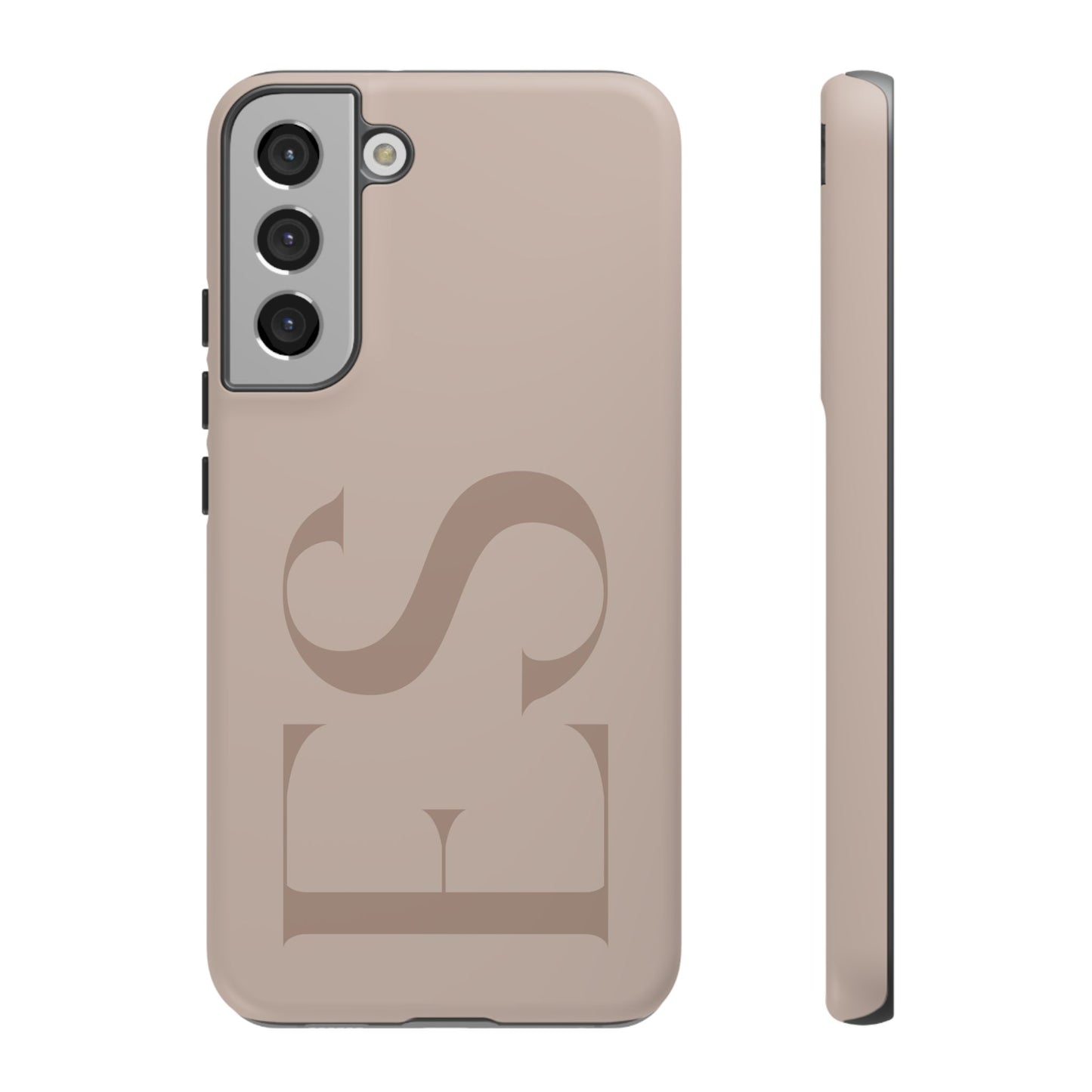 Latte Custom Initials Phone Case