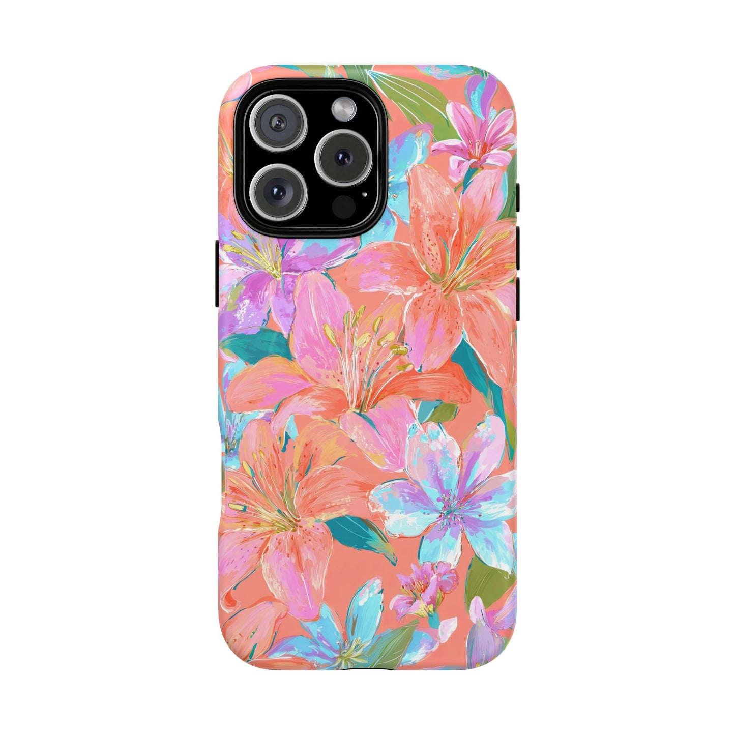 Coral Floral Burst - MagSafe