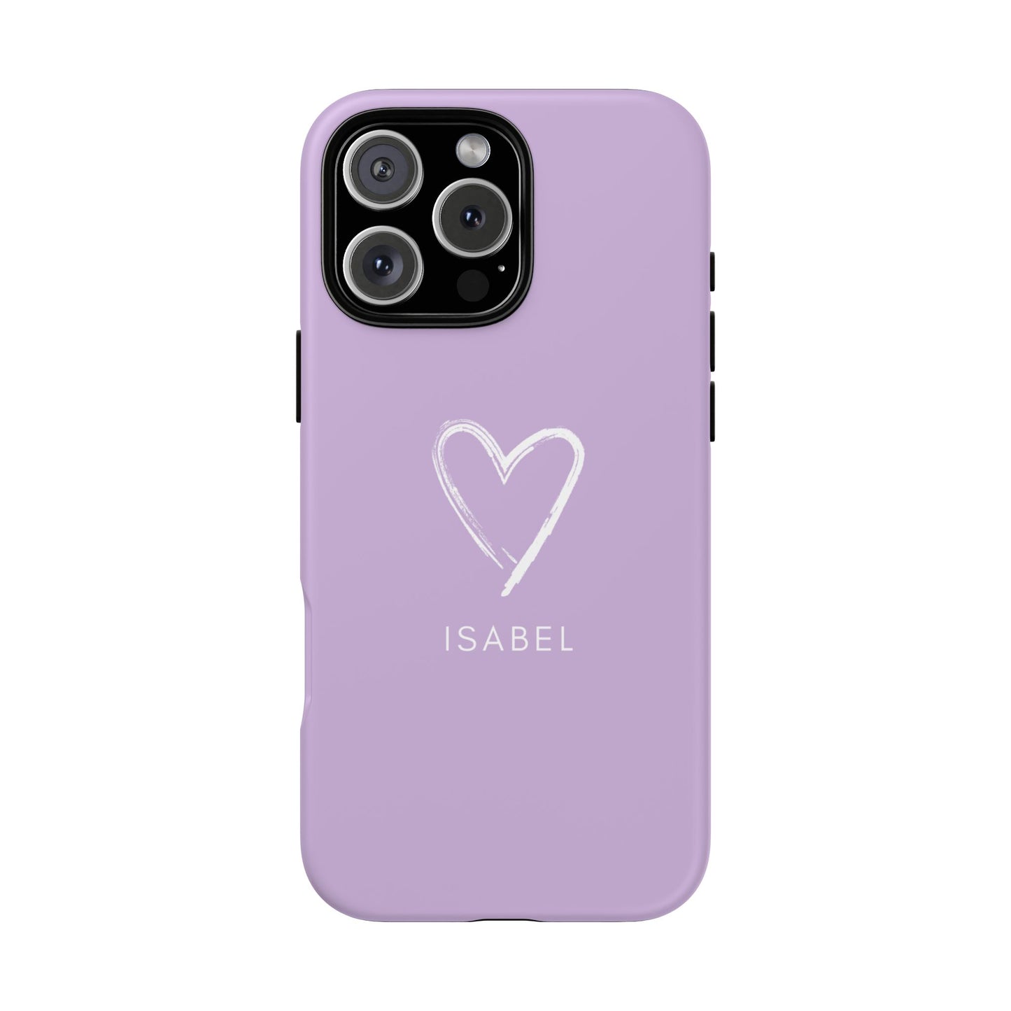 Purple Heart Personalised Phone Case