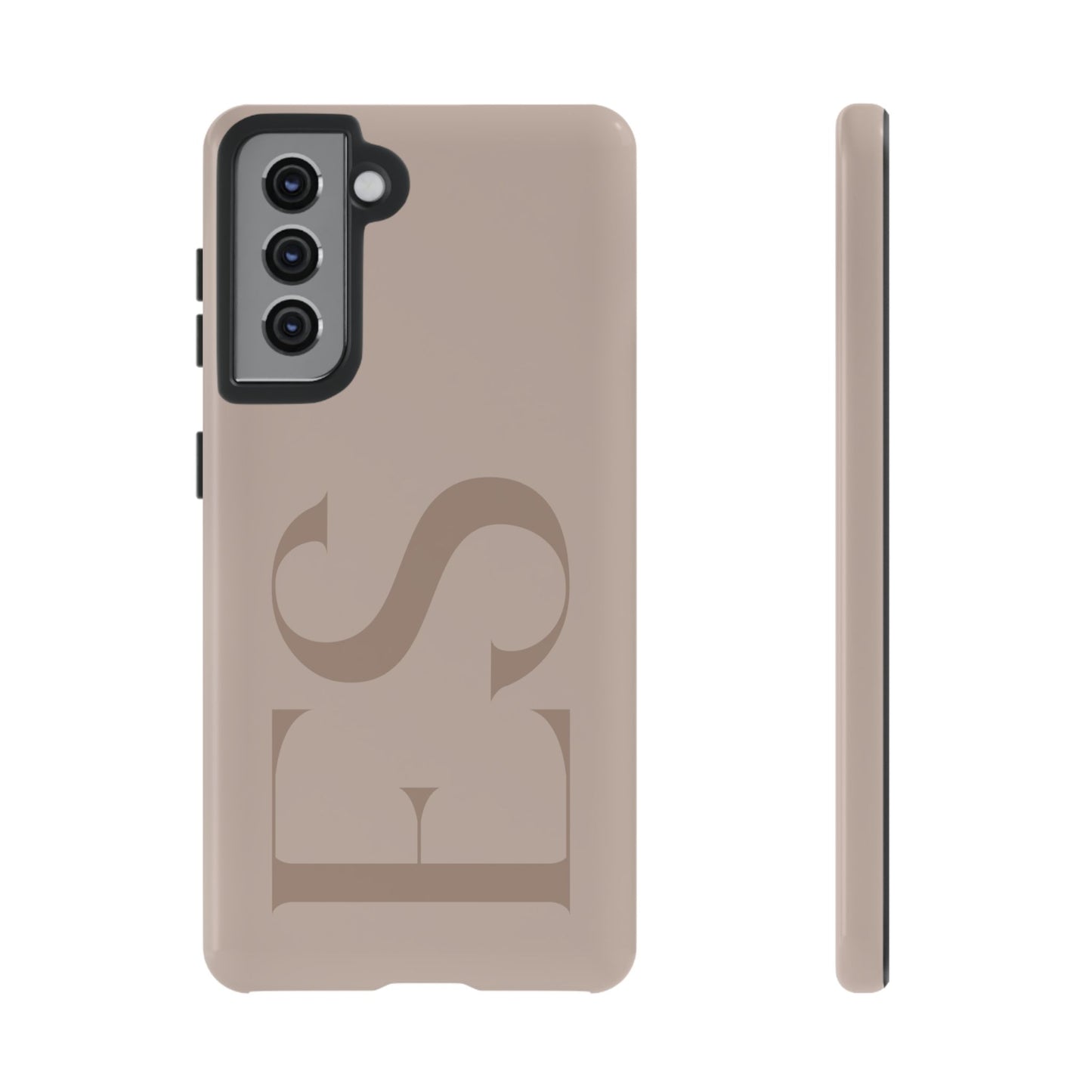 Latte Custom Initials Phone Case