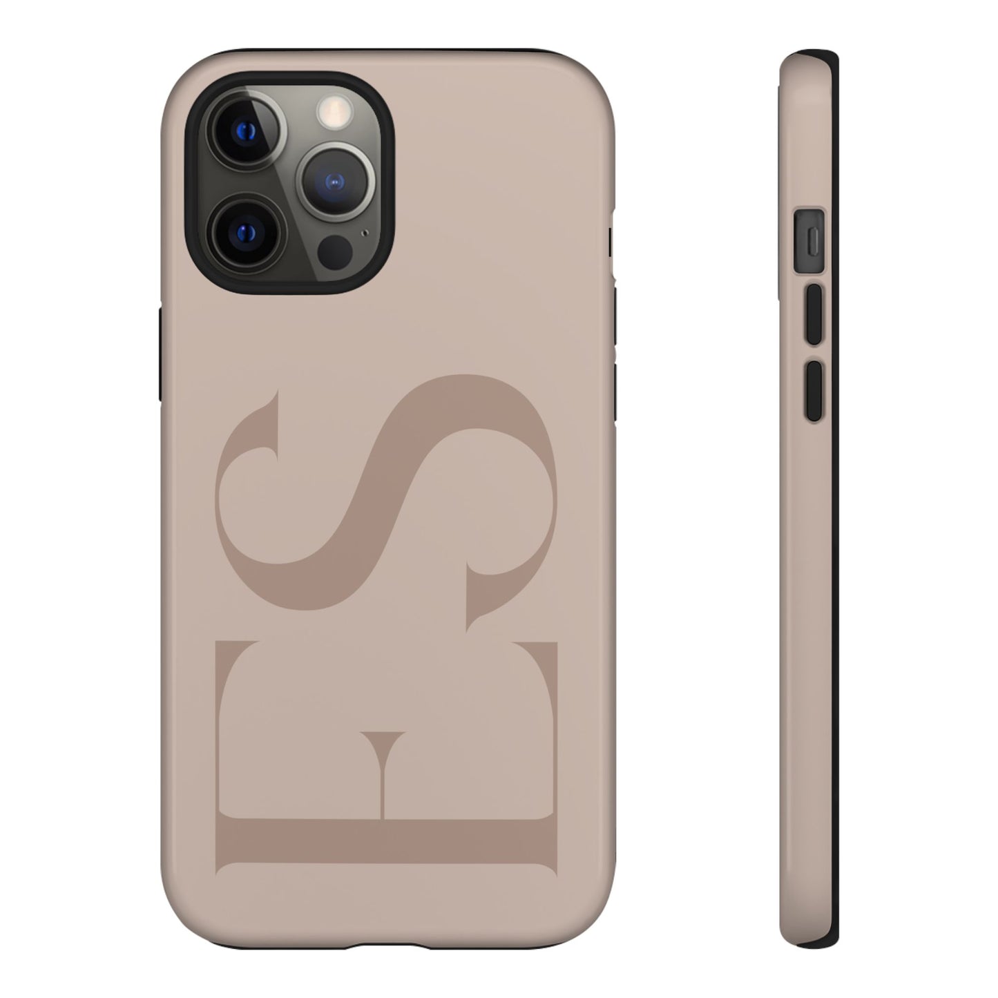 Latte Custom Initials Phone Case