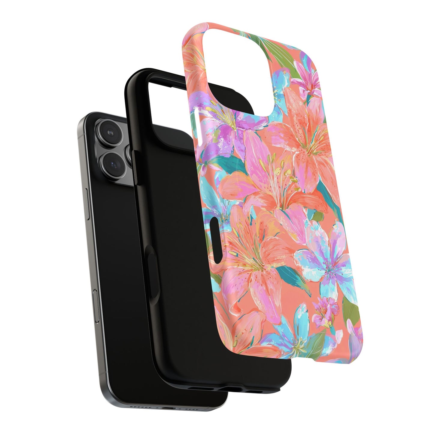 Coral Floral Burst - MagSafe