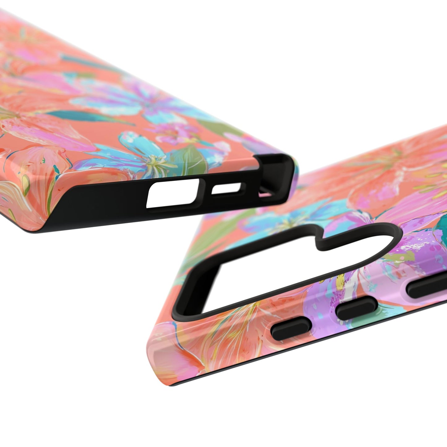 Coral Floral Burst