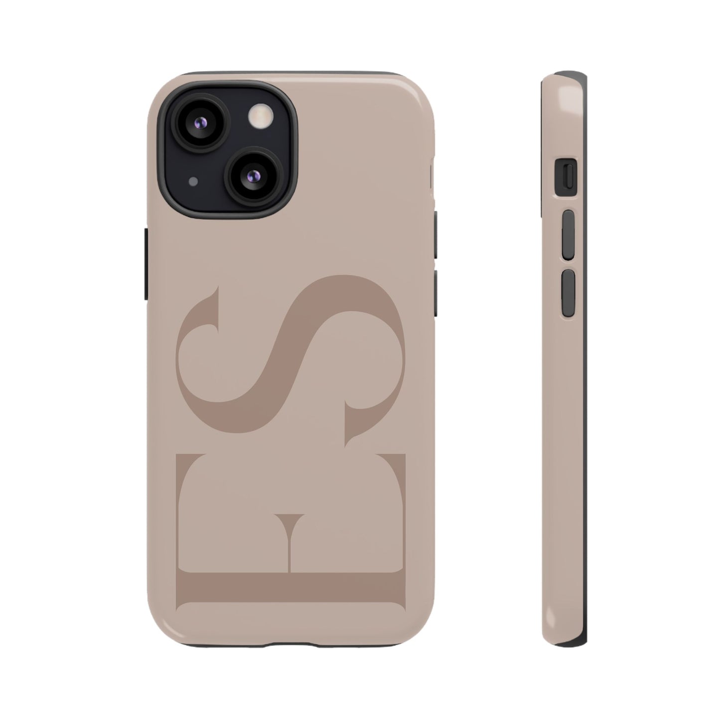 Latte Custom Initials Phone Case