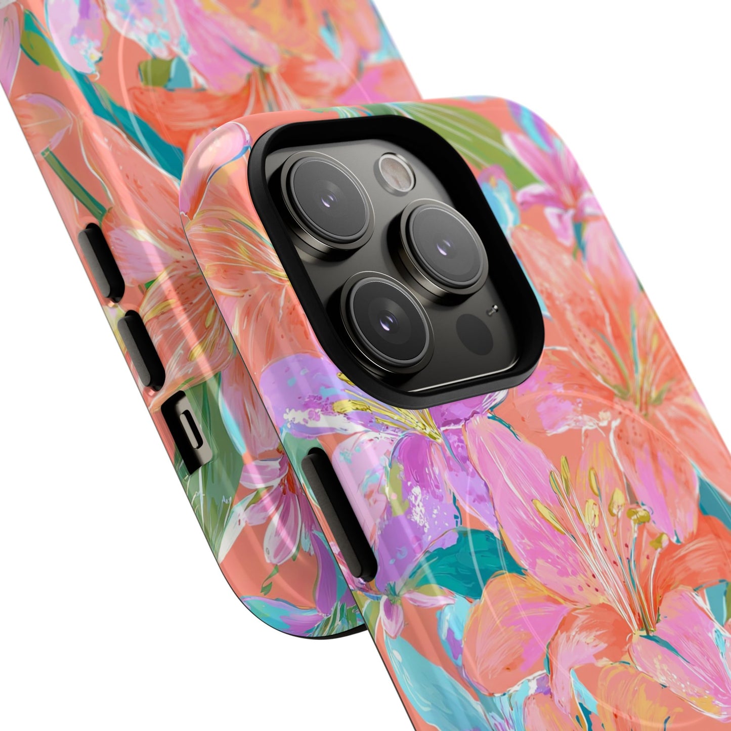 Coral Floral Burst - MagSafe