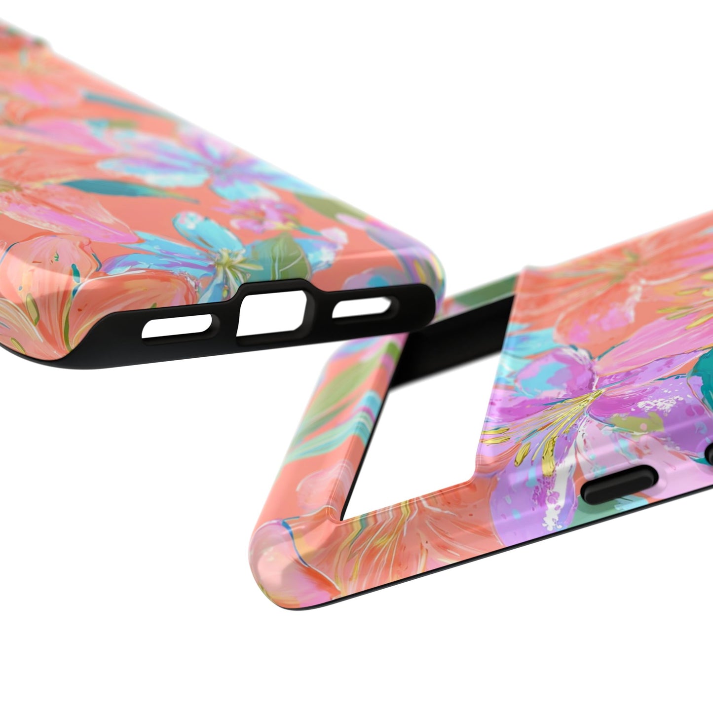 Coral Floral Burst