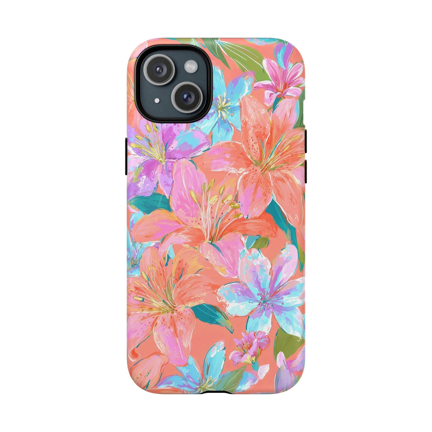 Coral Floral Burst - MagSafe