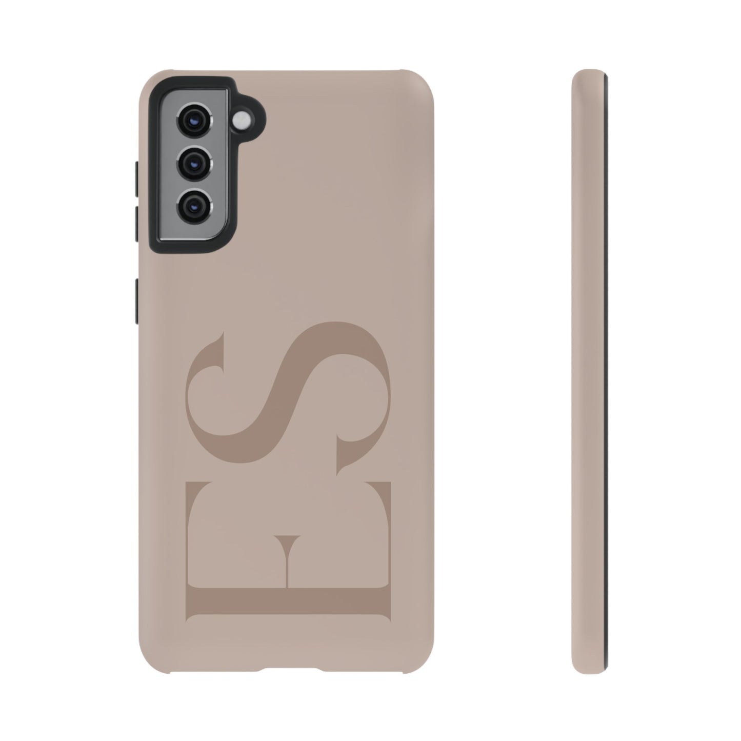 Latte Custom Initials Phone Case