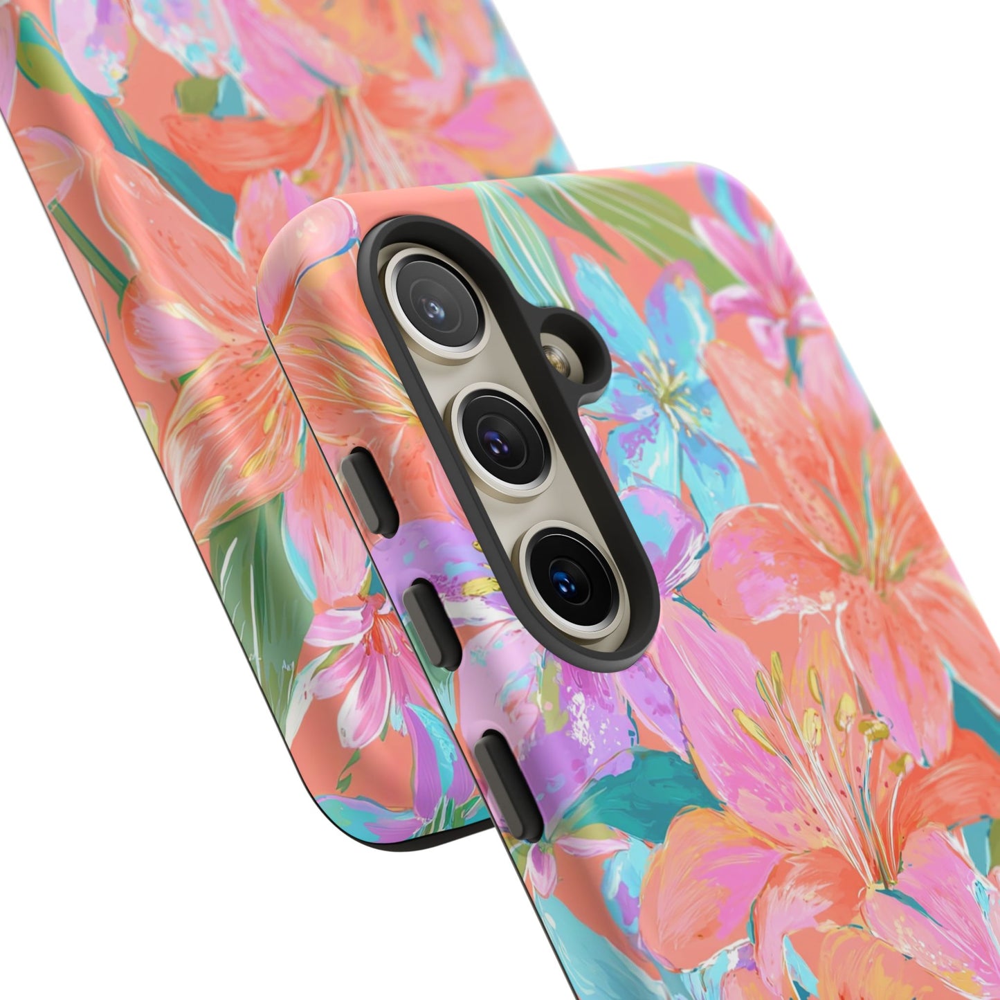 Coral Floral Burst