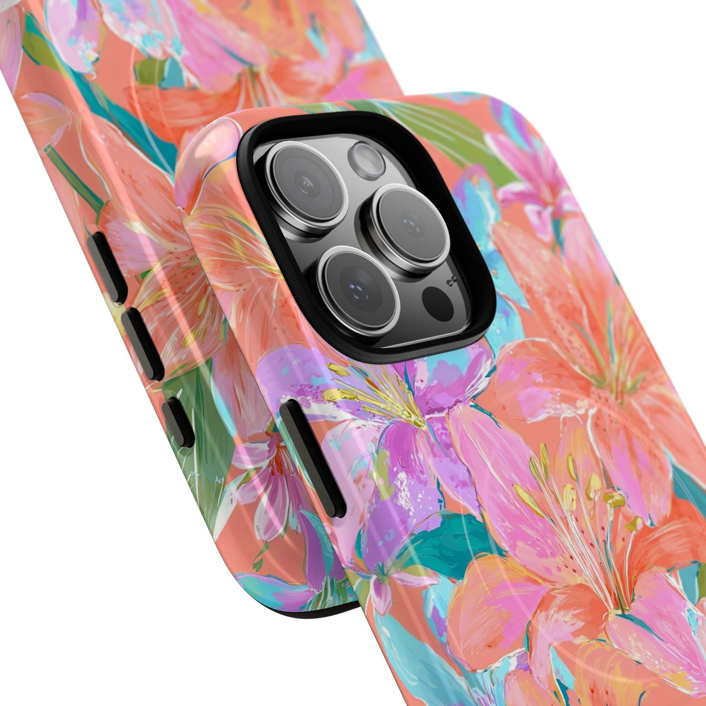Coral Floral Burst - MagSafe