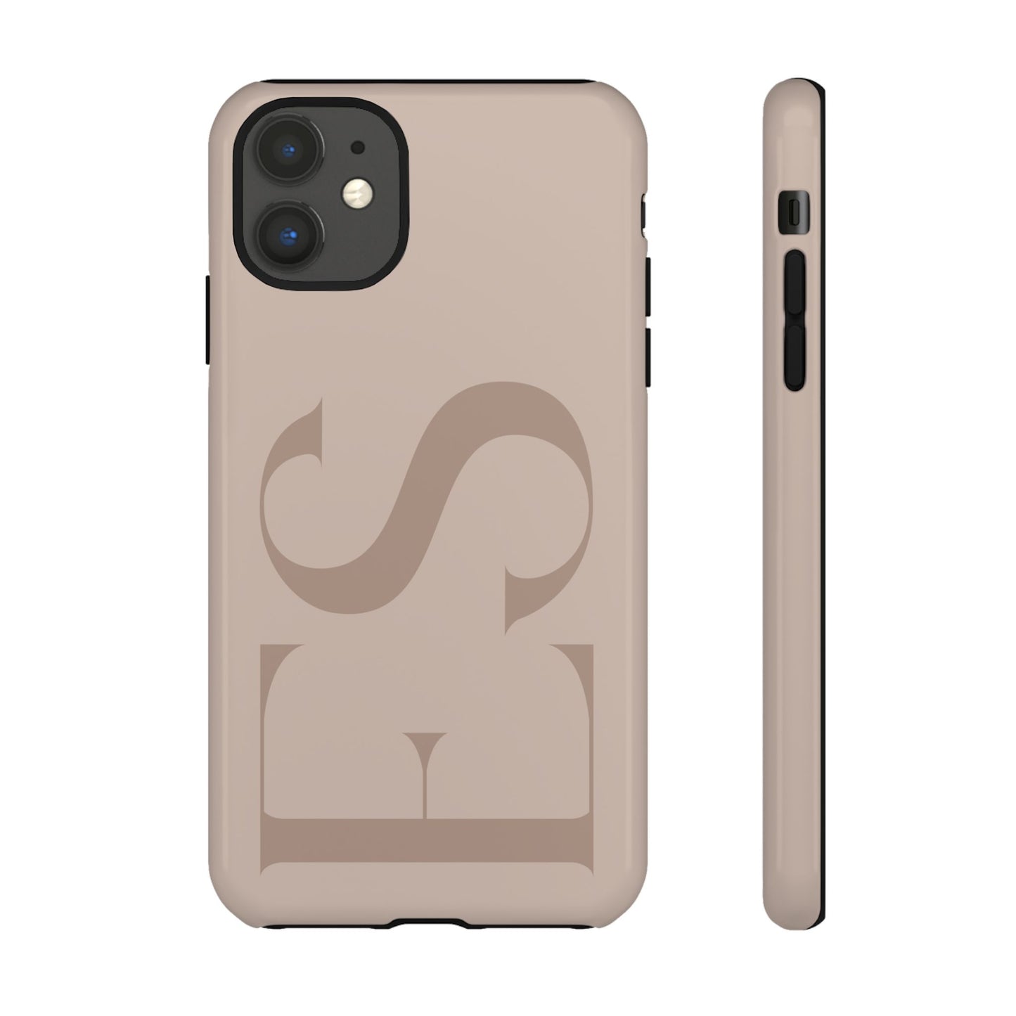 Latte Custom Initials Phone Case