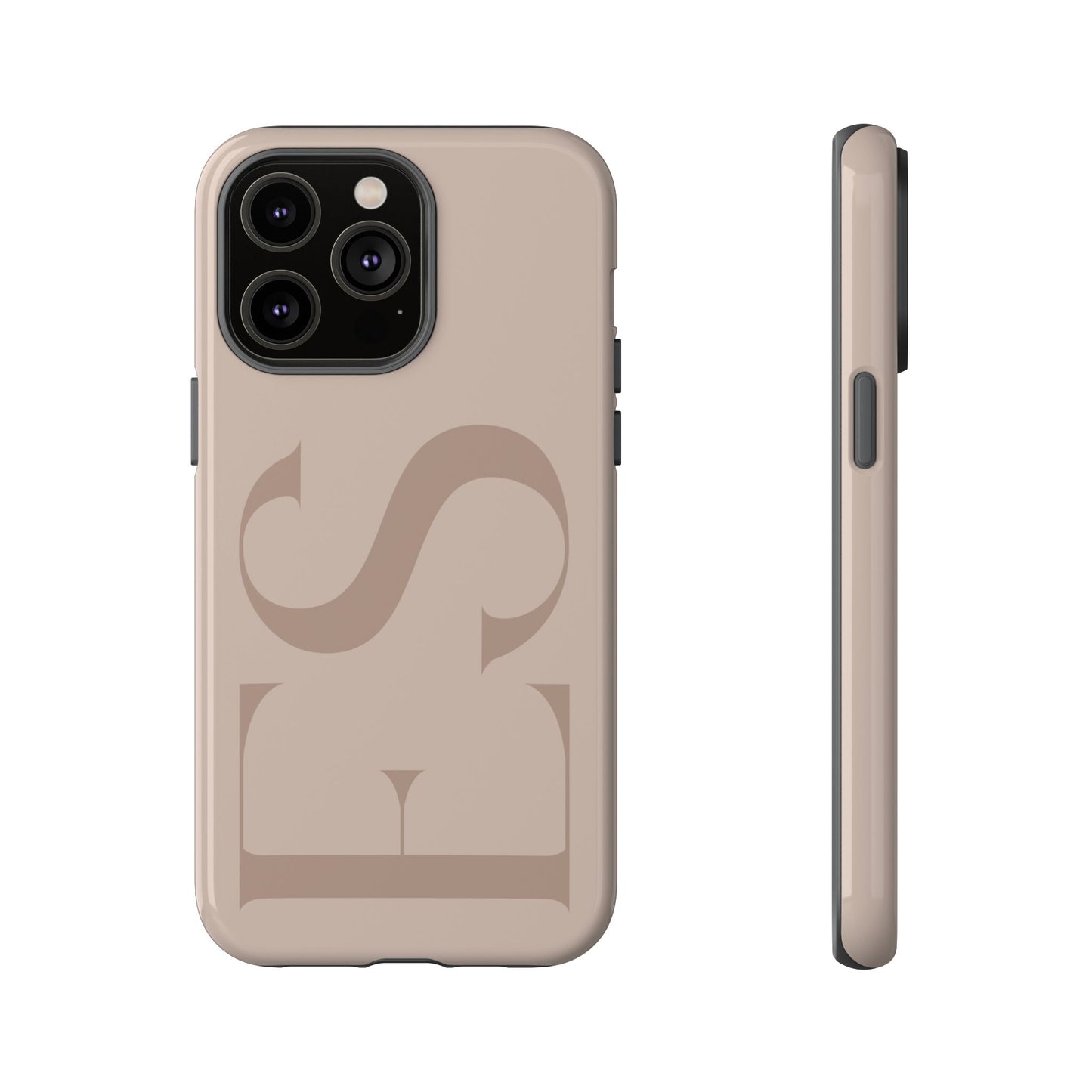 Latte Custom Initials Phone Case