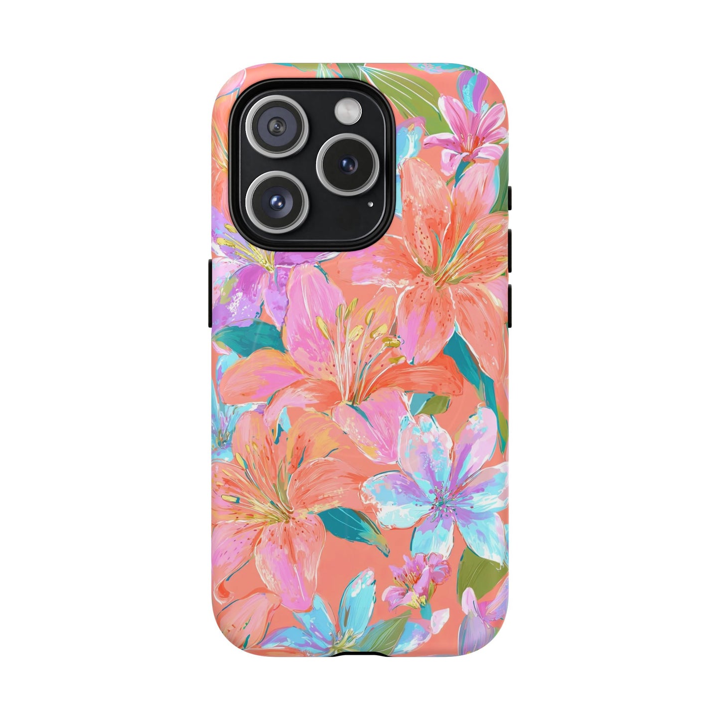 Coral Floral Burst - MagSafe