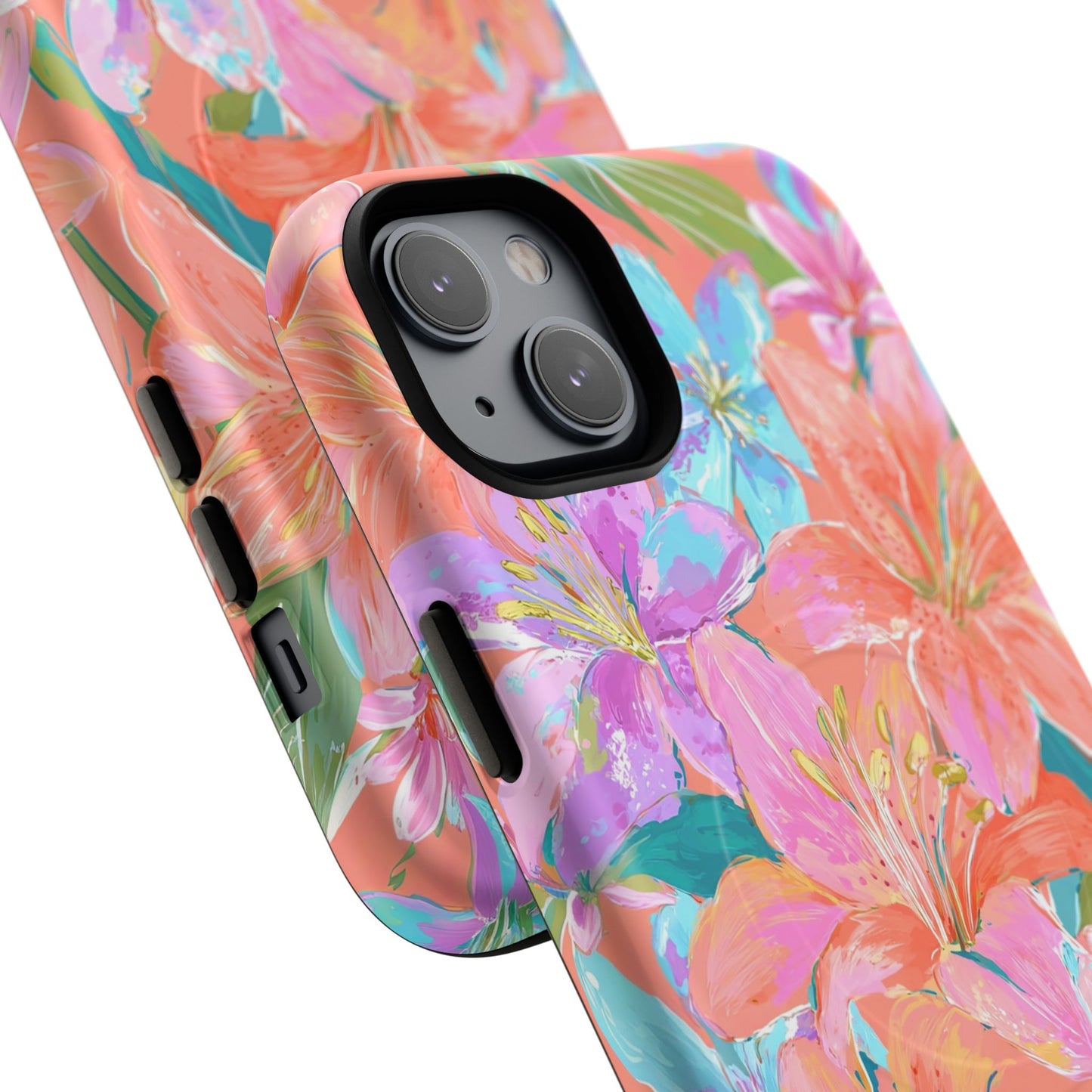 Coral Floral Burst - MagSafe