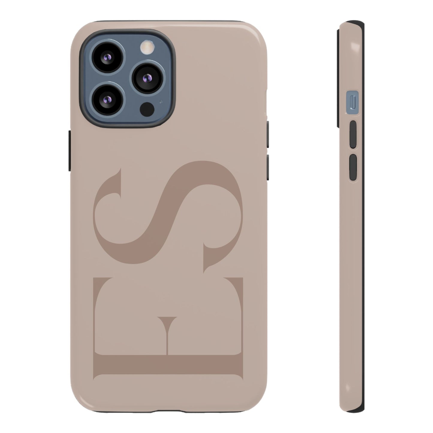 Latte Custom Initials Phone Case