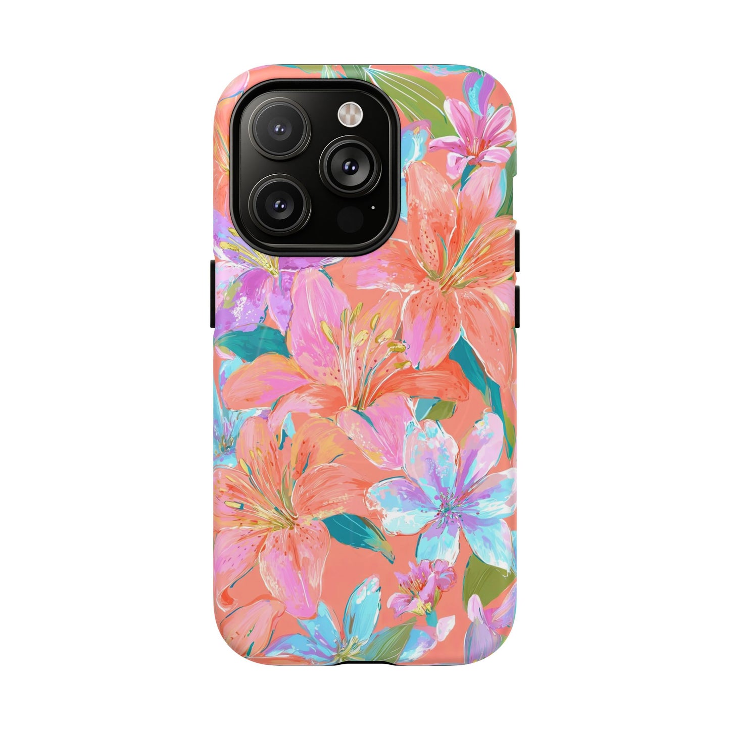 Coral Floral Burst - MagSafe