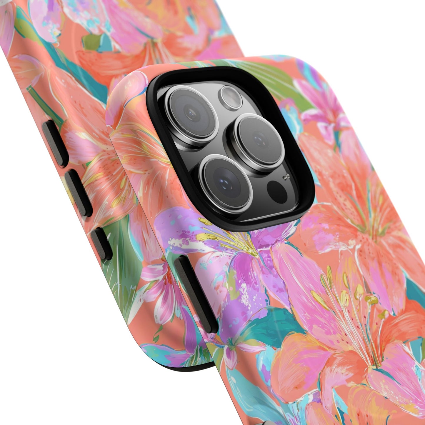 Coral Floral Burst - MagSafe