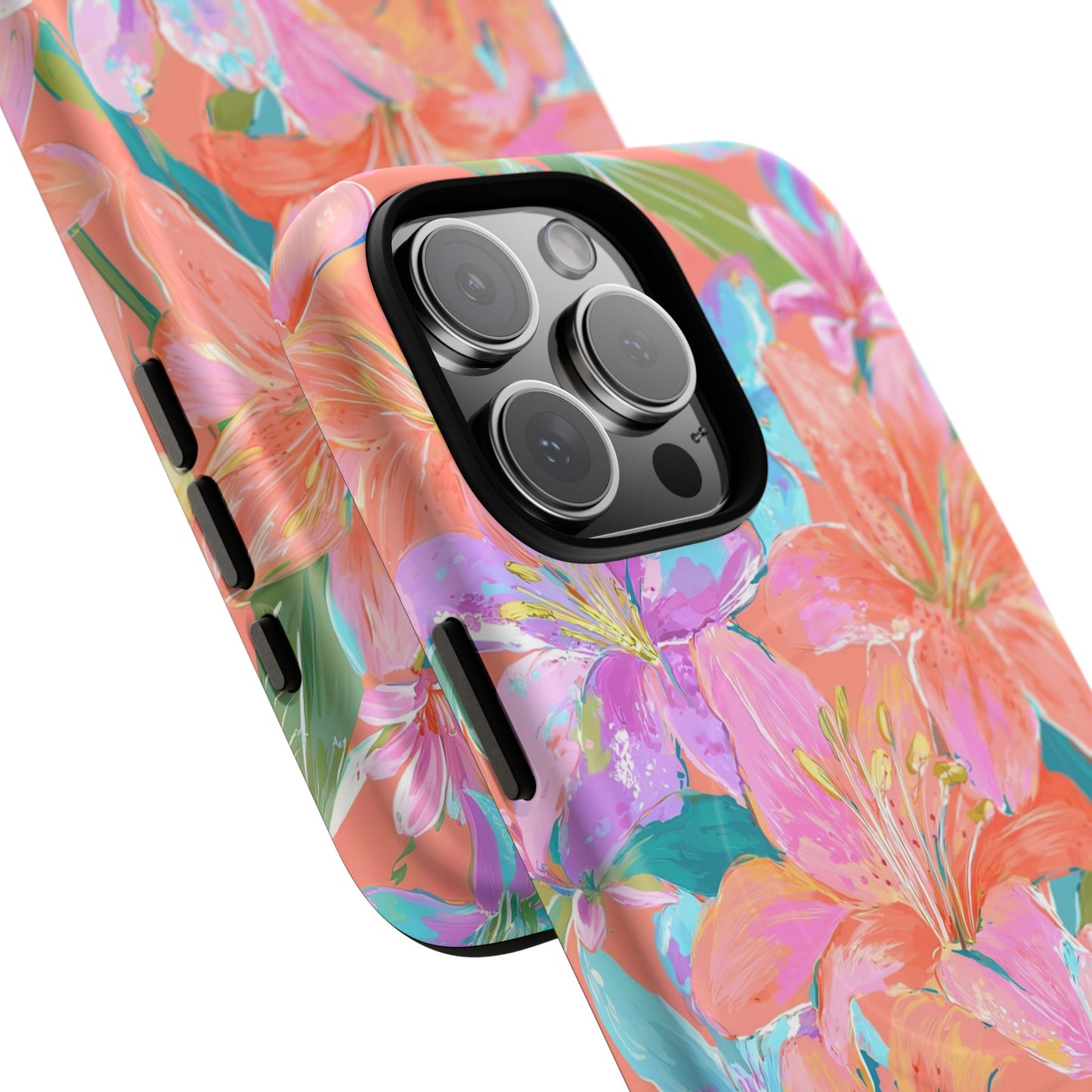 Coral Floral Burst - MagSafe