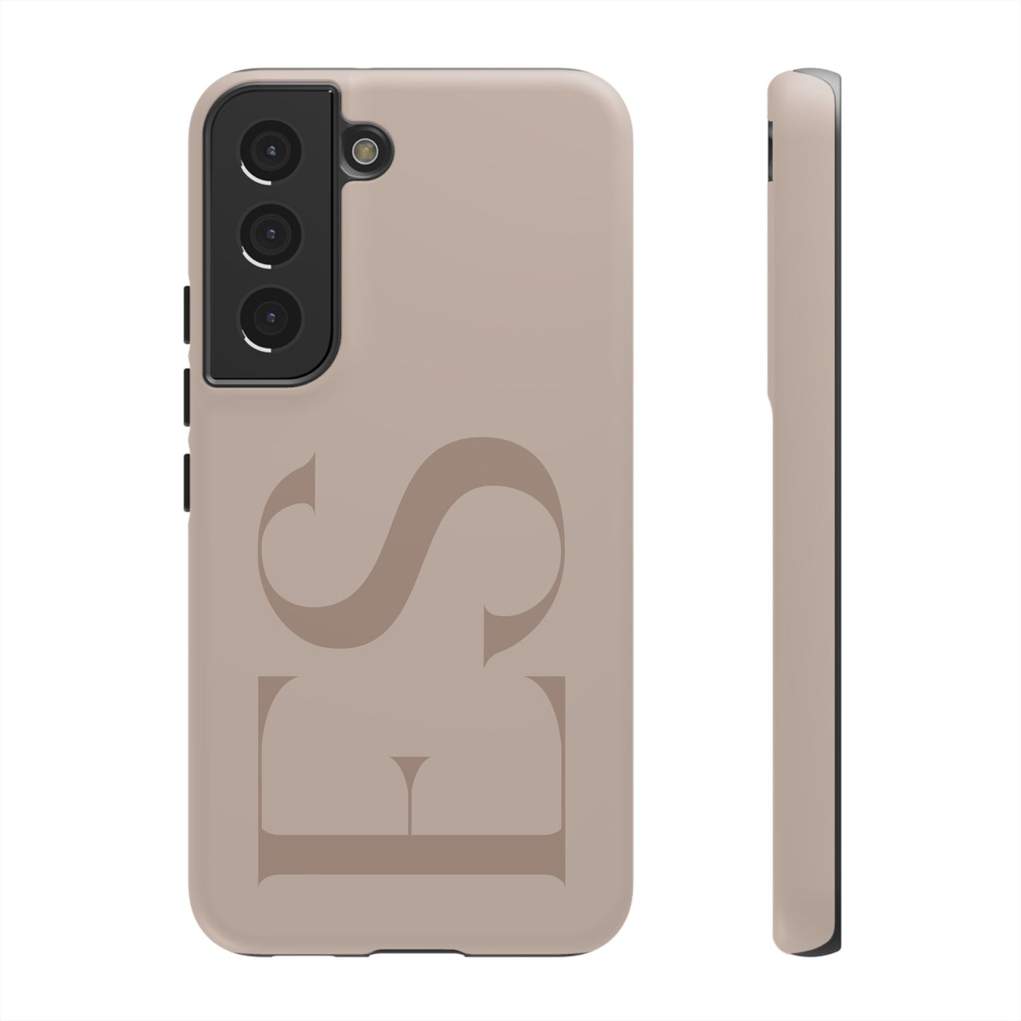 Latte Custom Initials Phone Case