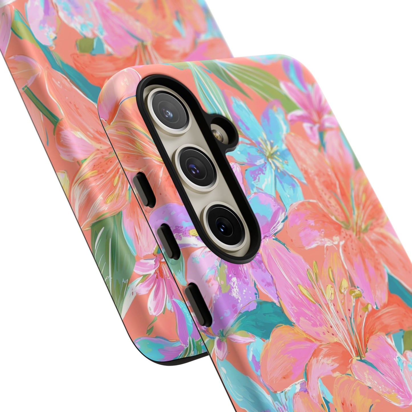 Coral Floral Burst