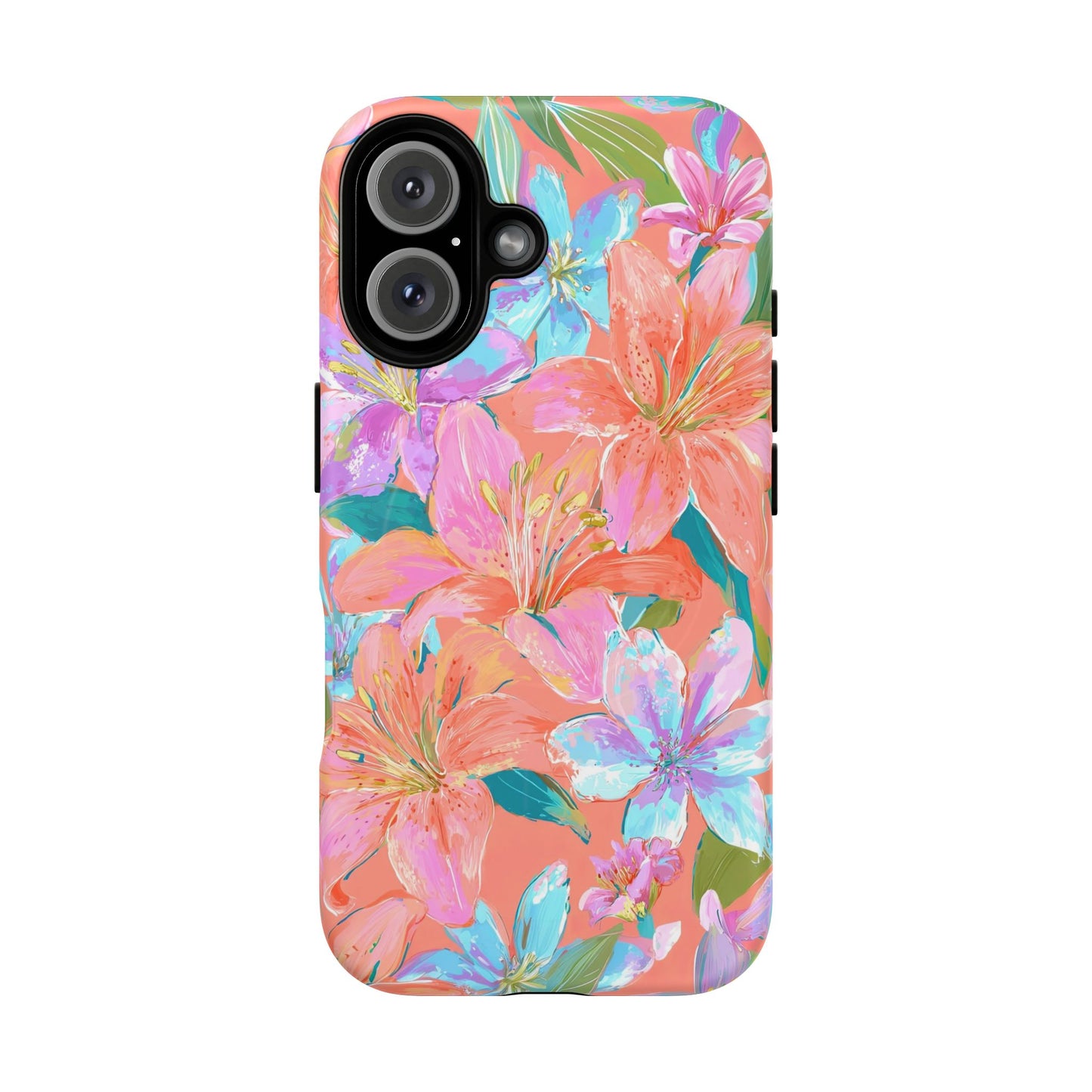 Coral Floral Burst - MagSafe