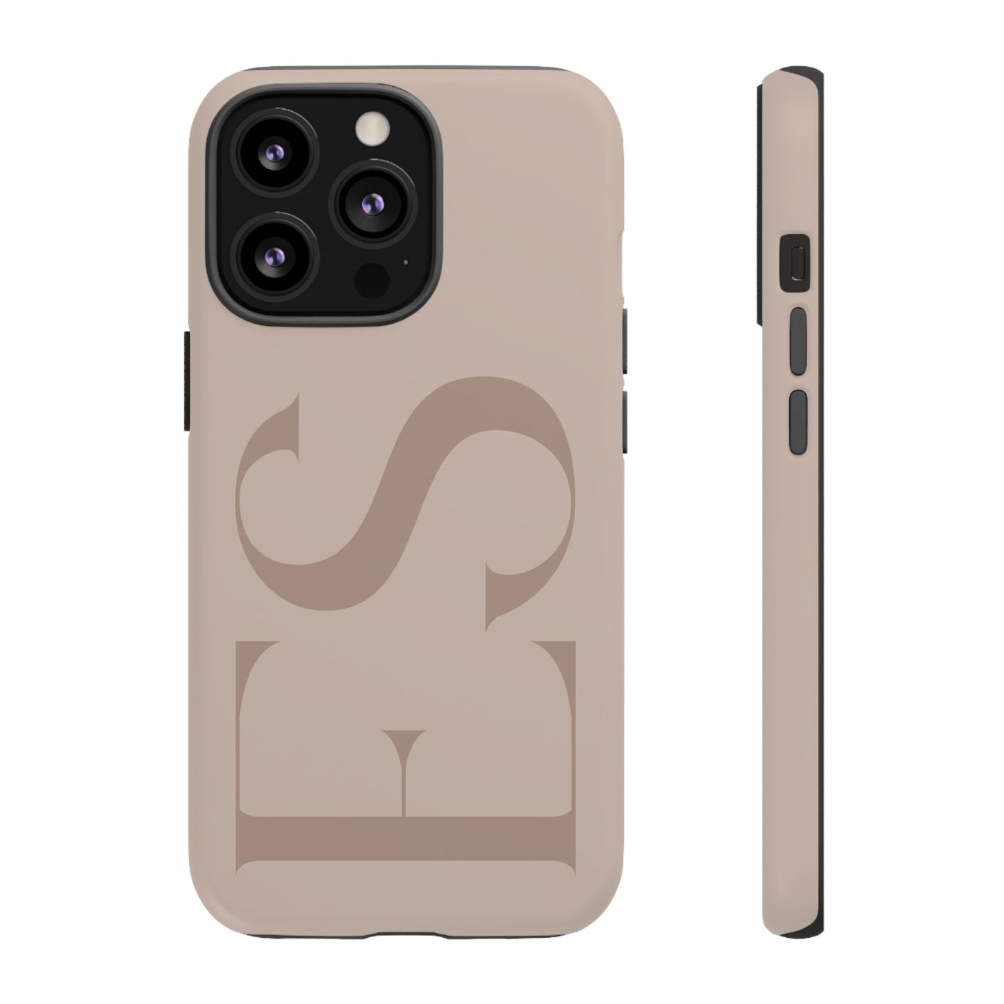 Latte Custom Initials Phone Case