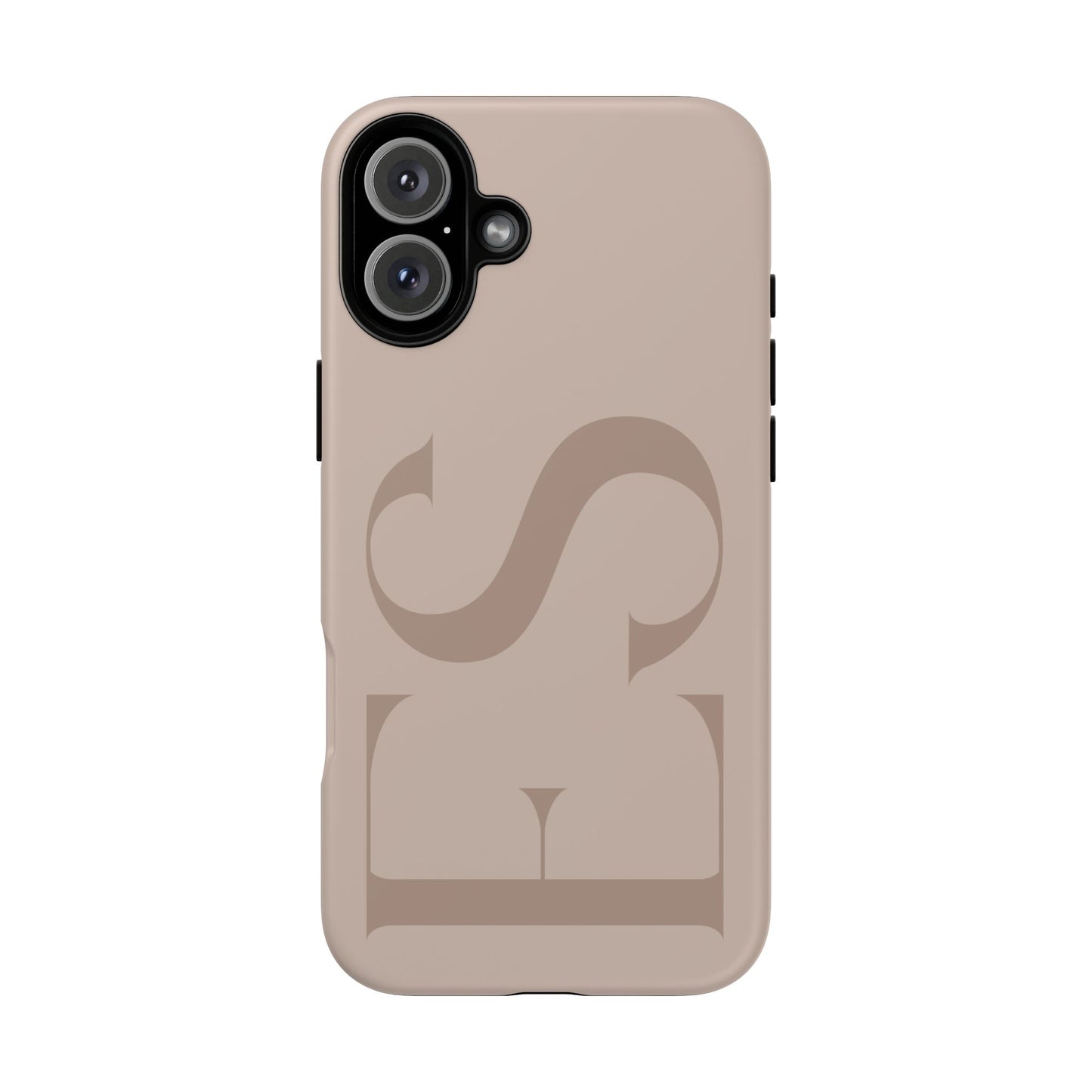Latte Custom Initials Phone Case