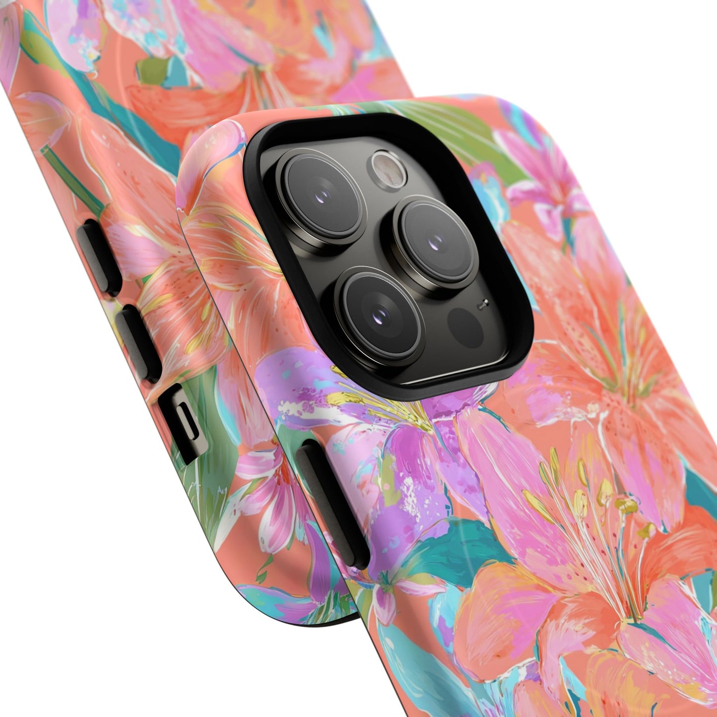 Coral Floral Burst - MagSafe