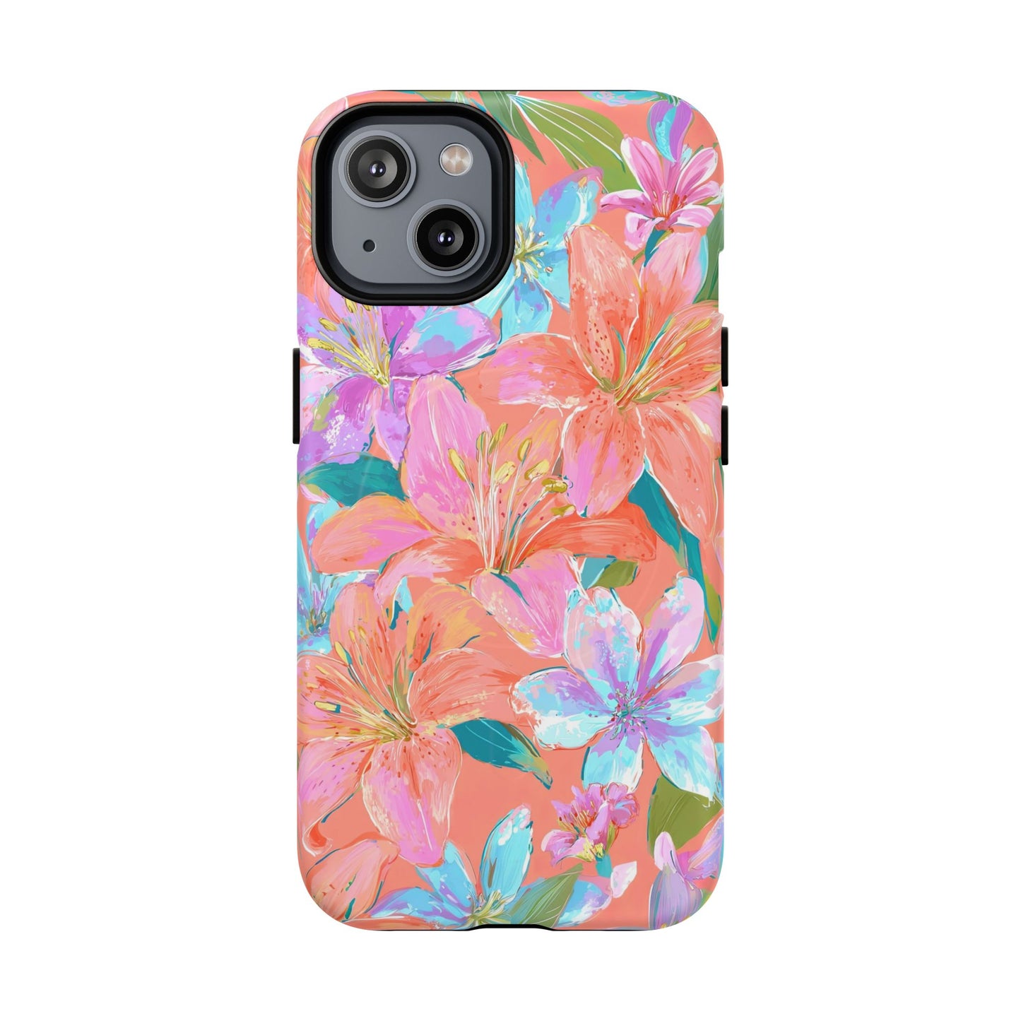 Coral Floral Burst - MagSafe