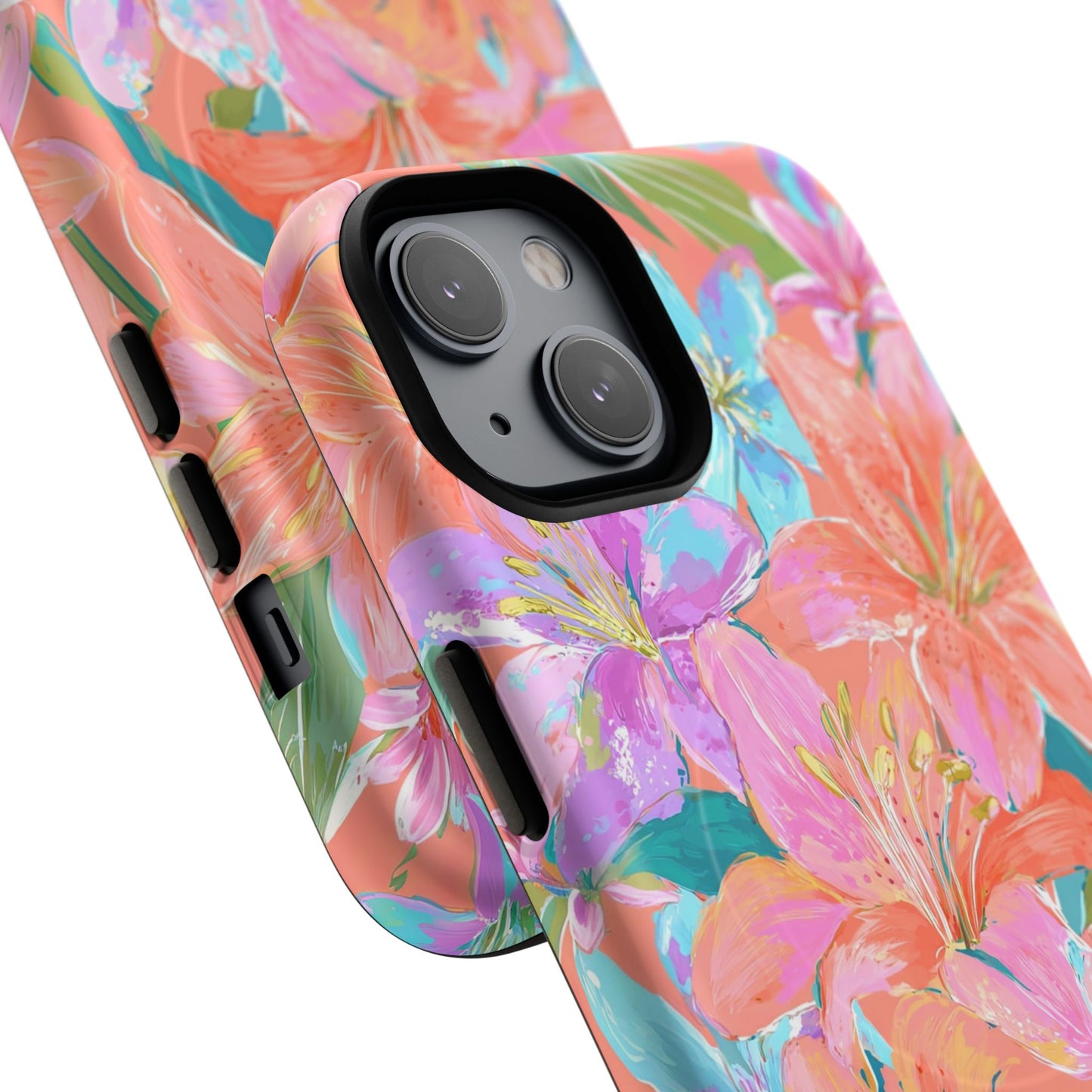 Coral Floral Burst - MagSafe