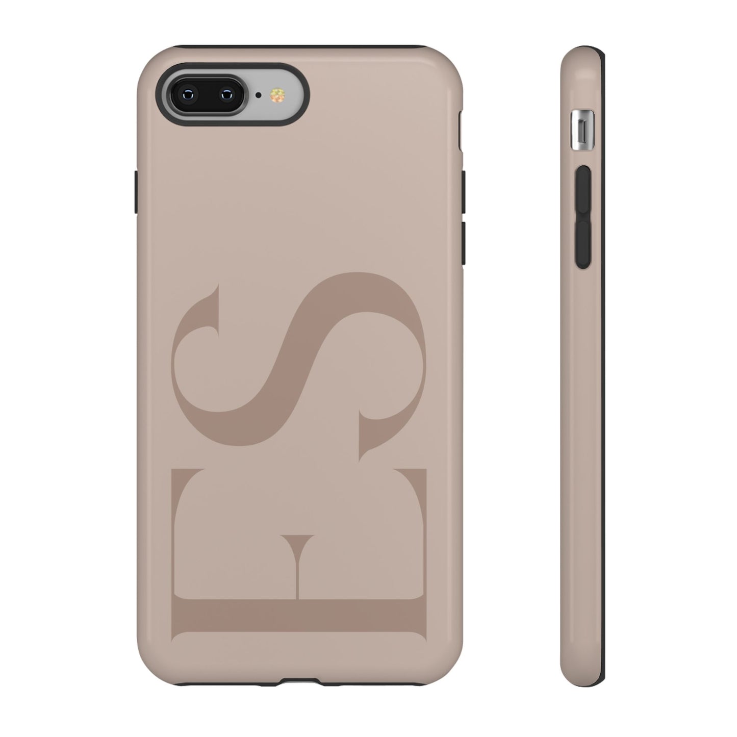 Latte Custom Initials Phone Case
