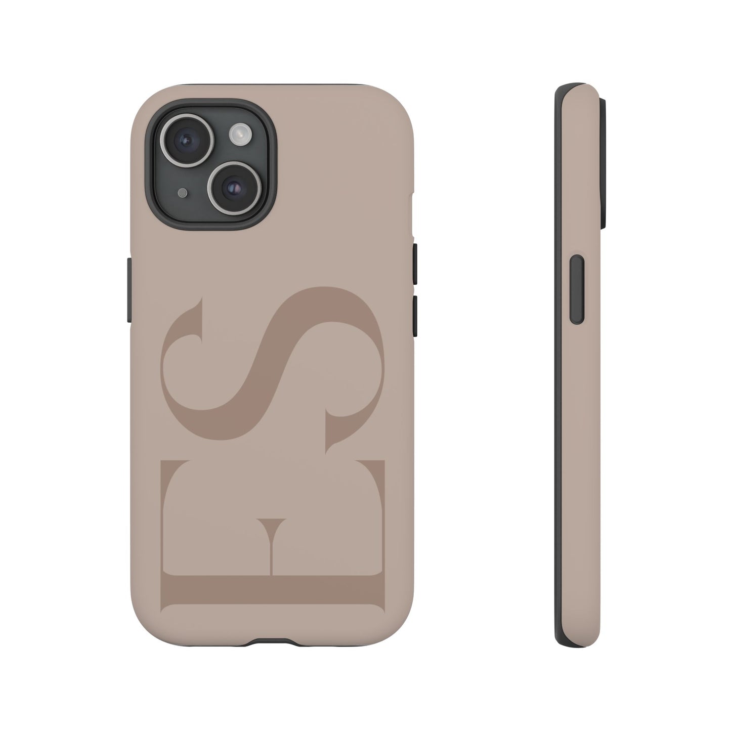 Latte Custom Initials Phone Case