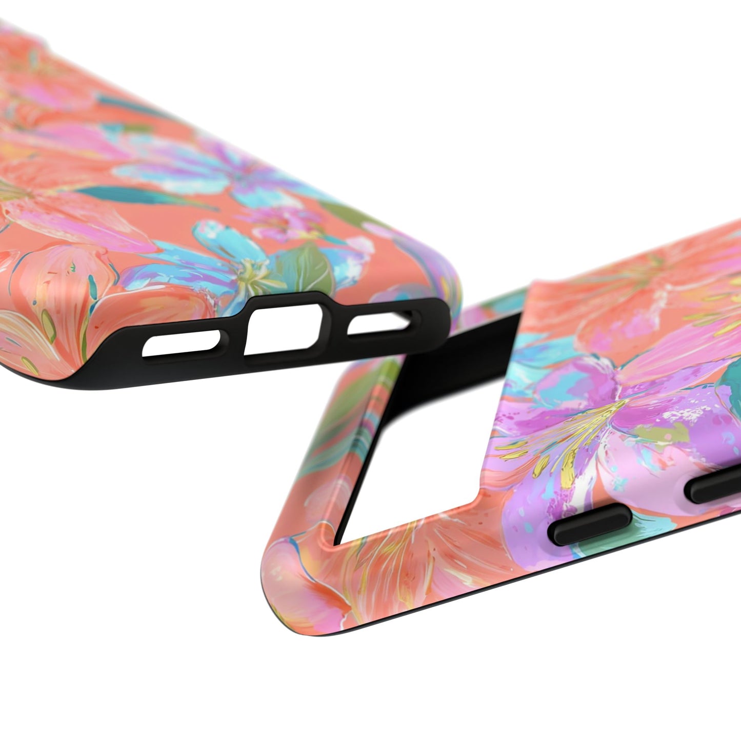 Coral Floral Burst