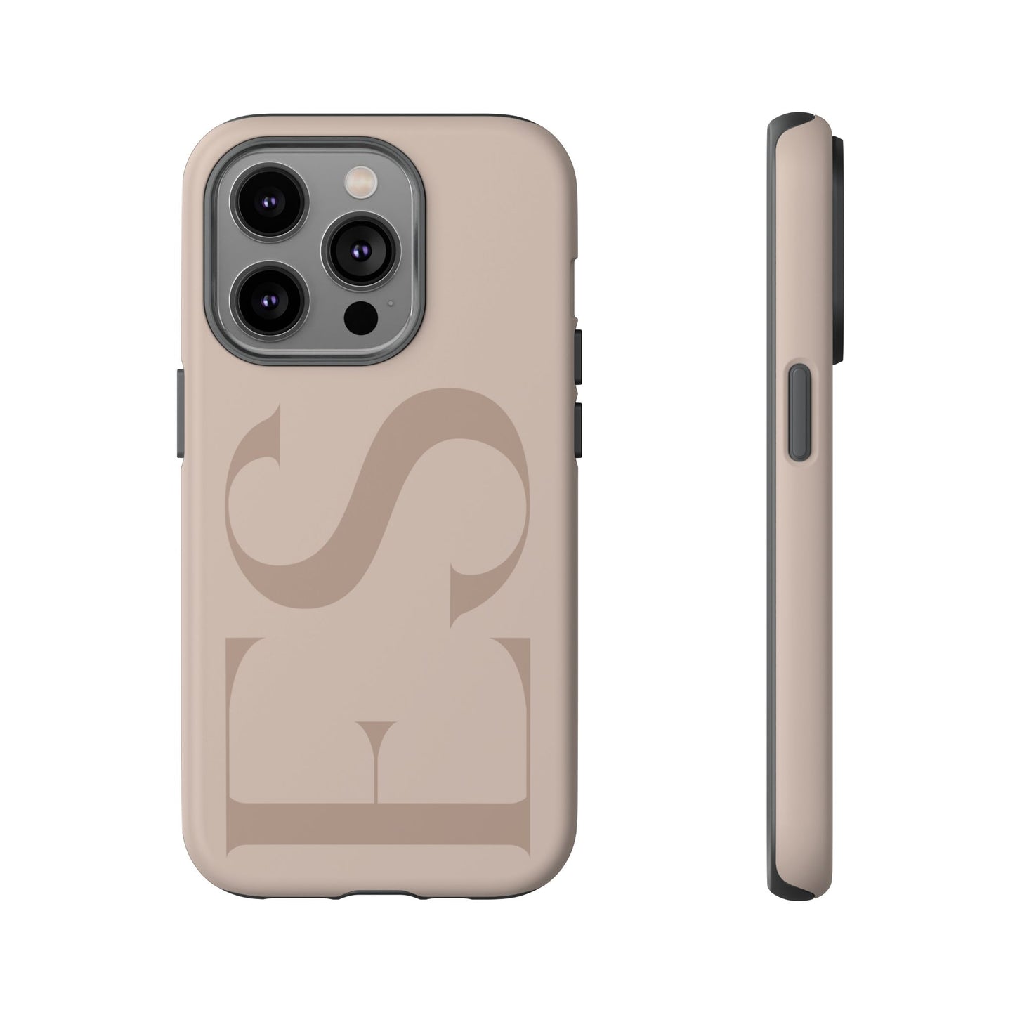 Latte Custom Initials Phone Case