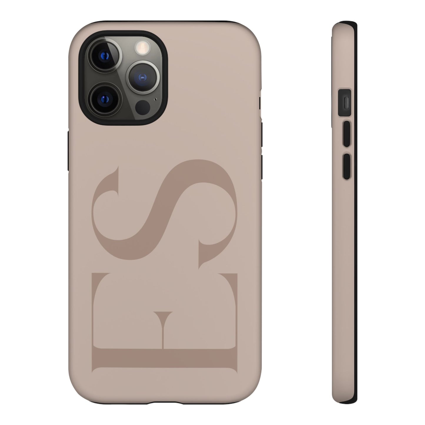 Latte Custom Initials Phone Case