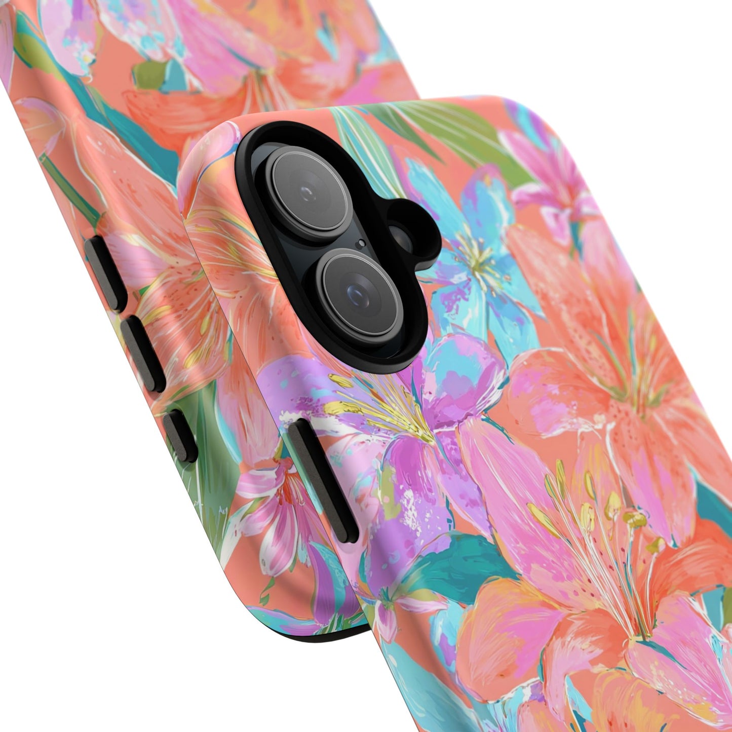 Coral Floral Burst