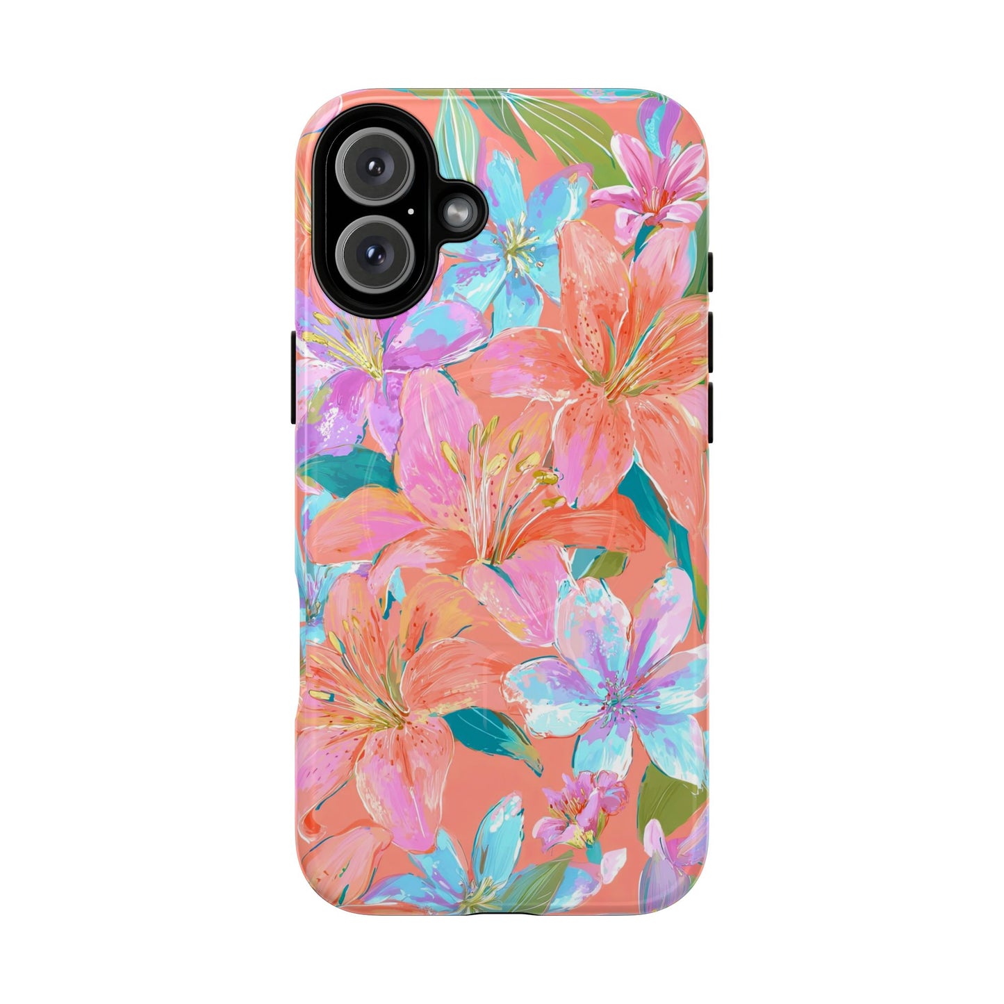 Coral Floral Burst - MagSafe