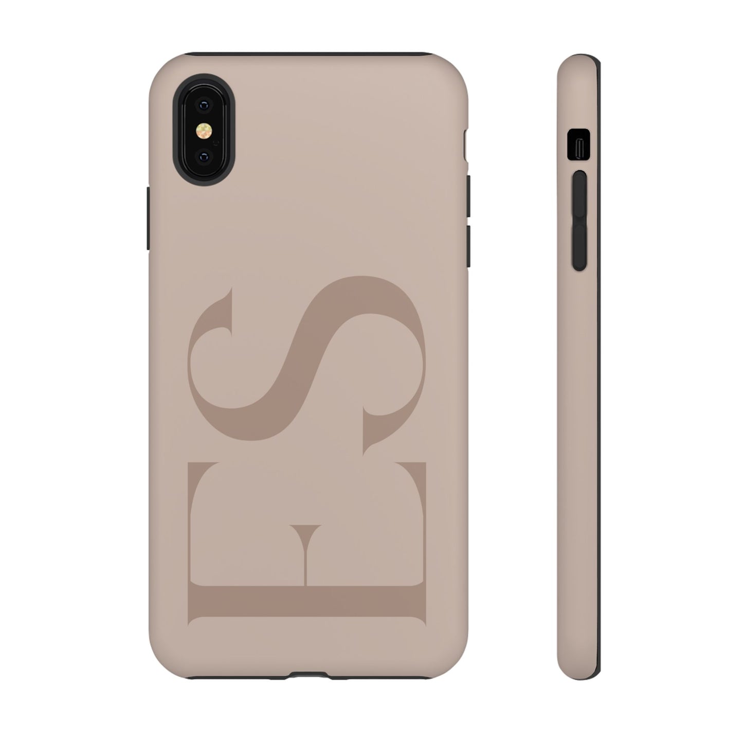 Latte Custom Initials Phone Case