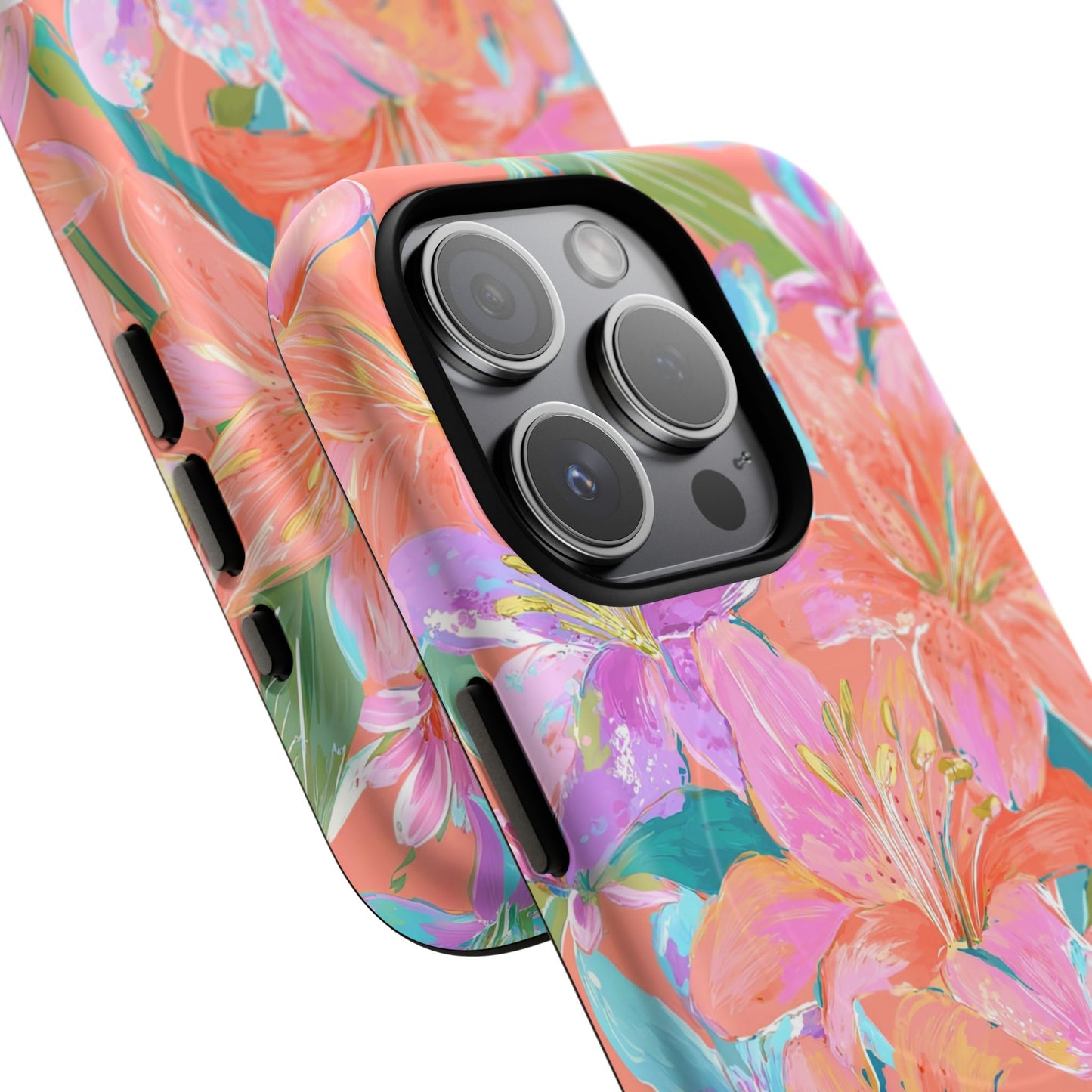 Coral Floral Burst - MagSafe