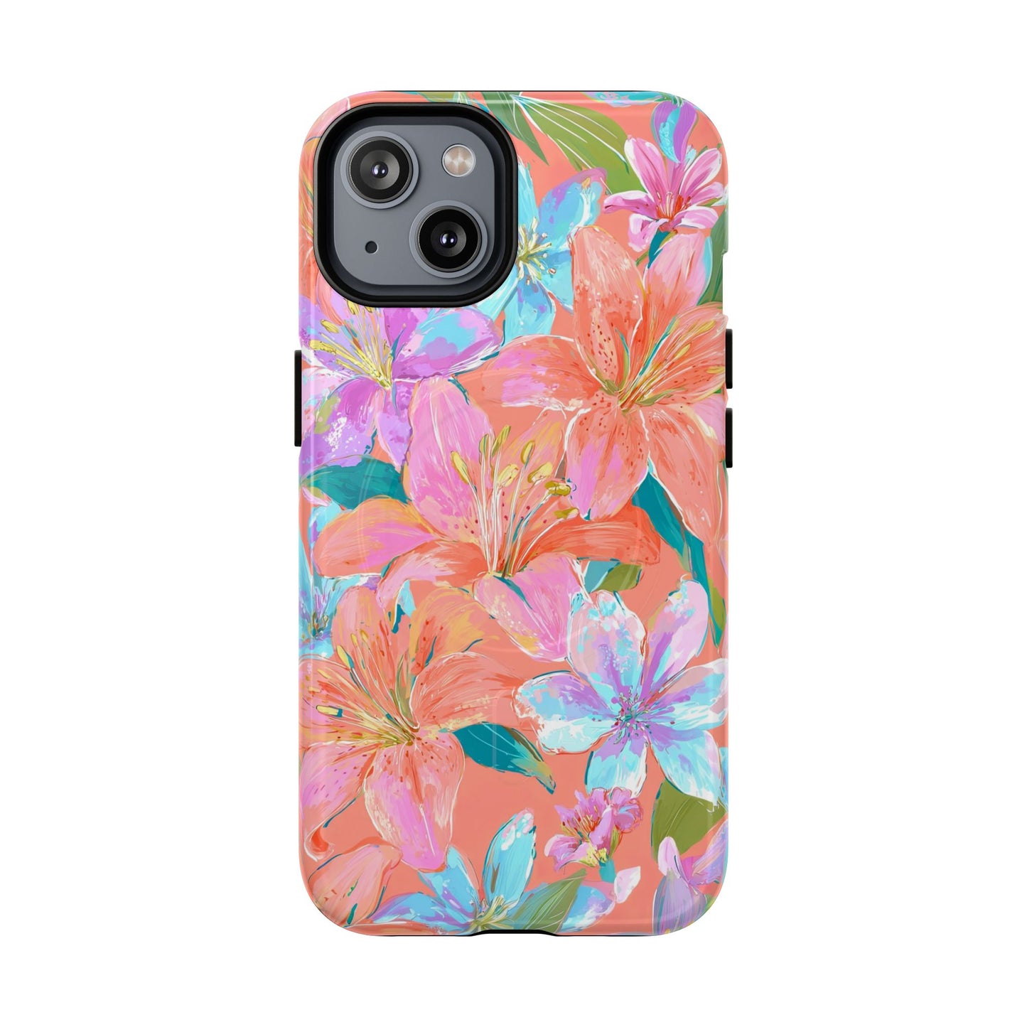 Coral Floral Burst - MagSafe